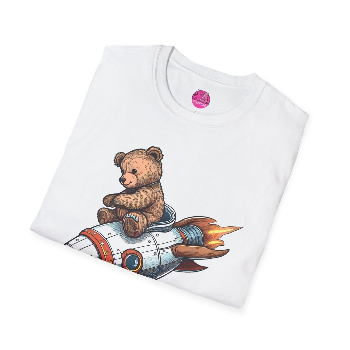 Rocket Bear Style 2 Unisex T-Shirt Design for Bear Fans