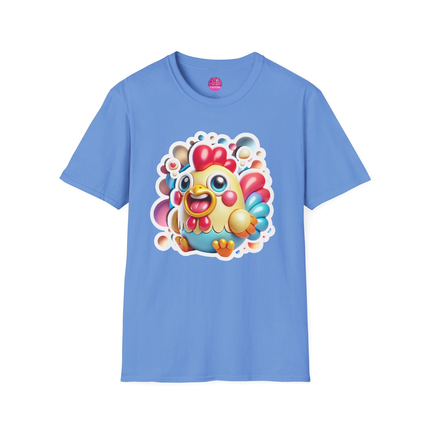Colin Cockerel Tee - Fun Rooster Graphic Unisex T-Shirt