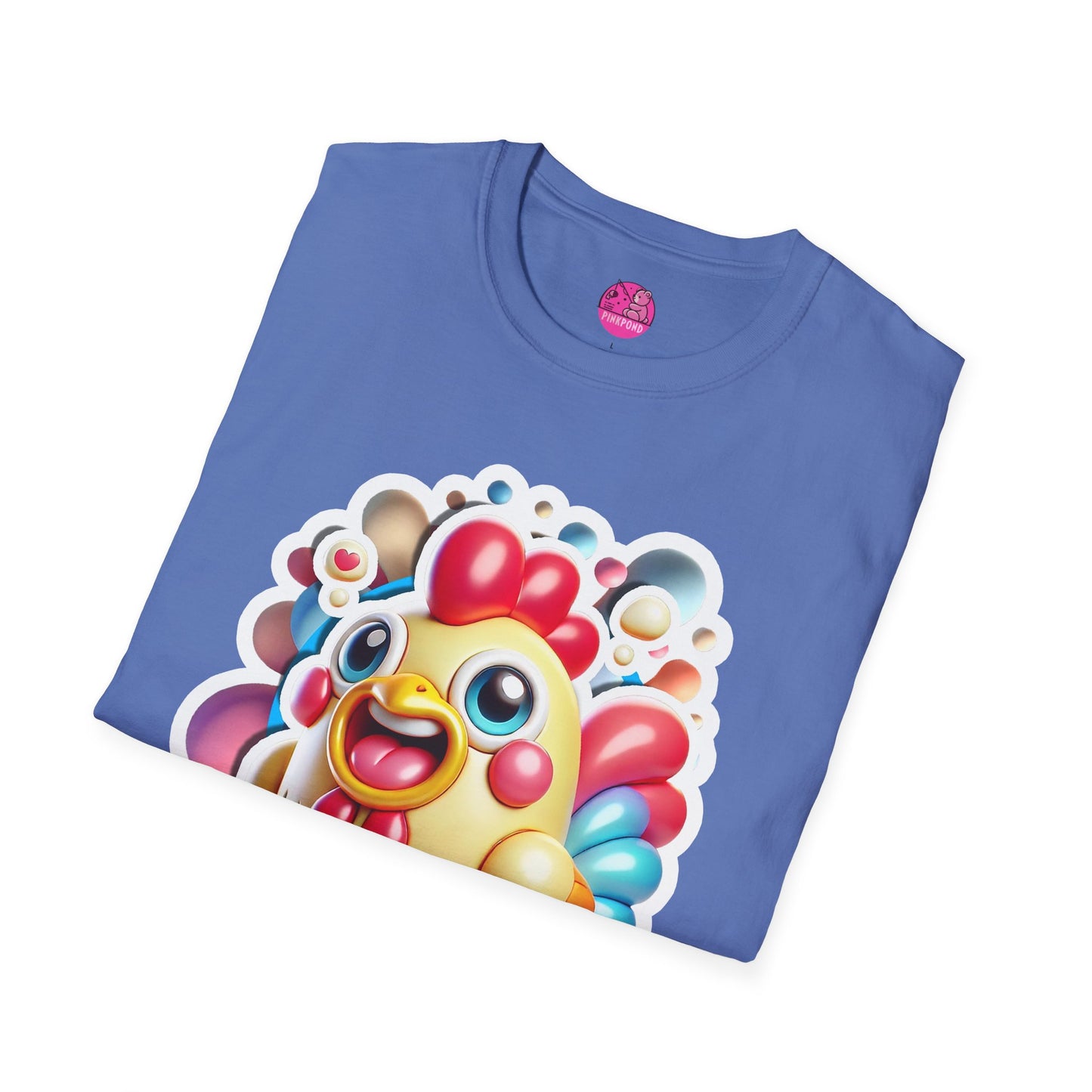 Colin Cockerel Tee - Fun Rooster Graphic Unisex T-Shirt