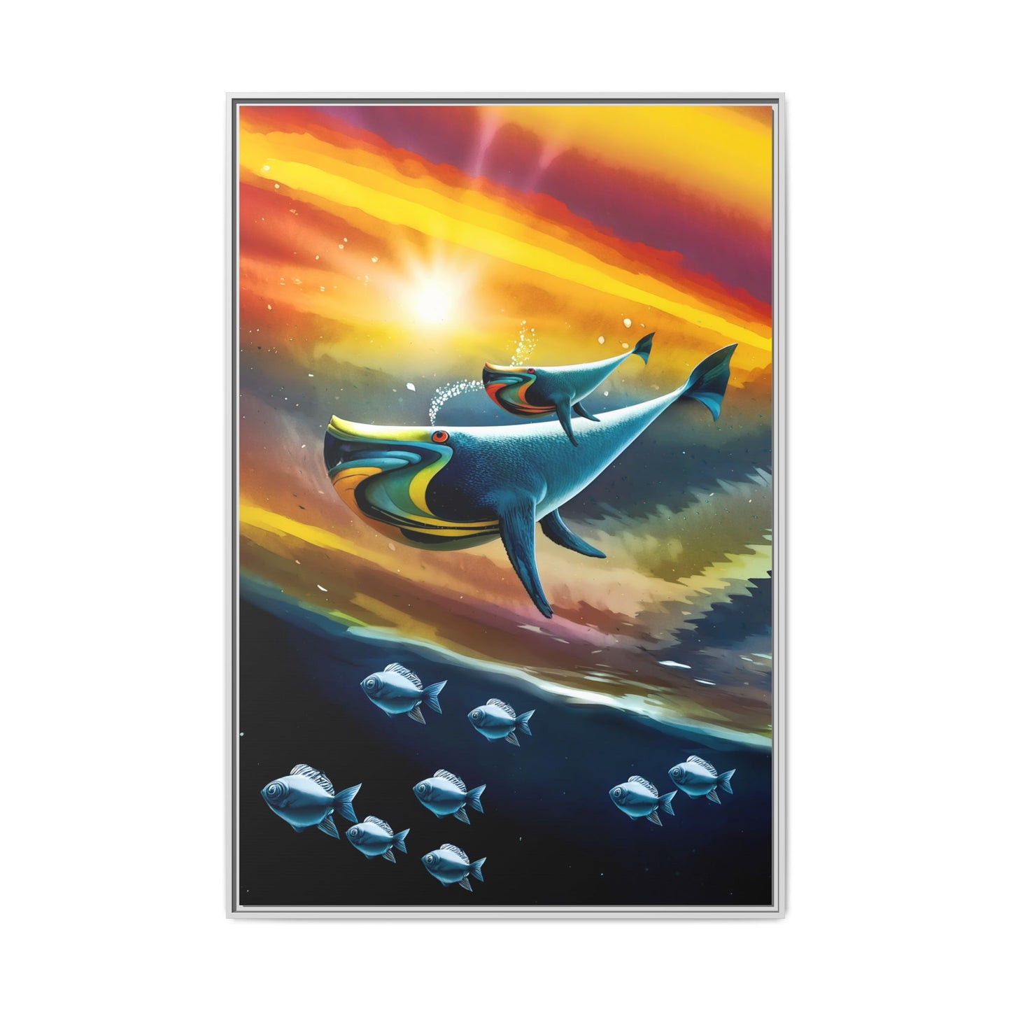 Celestial Whale by Andrew McCarter - Art Print