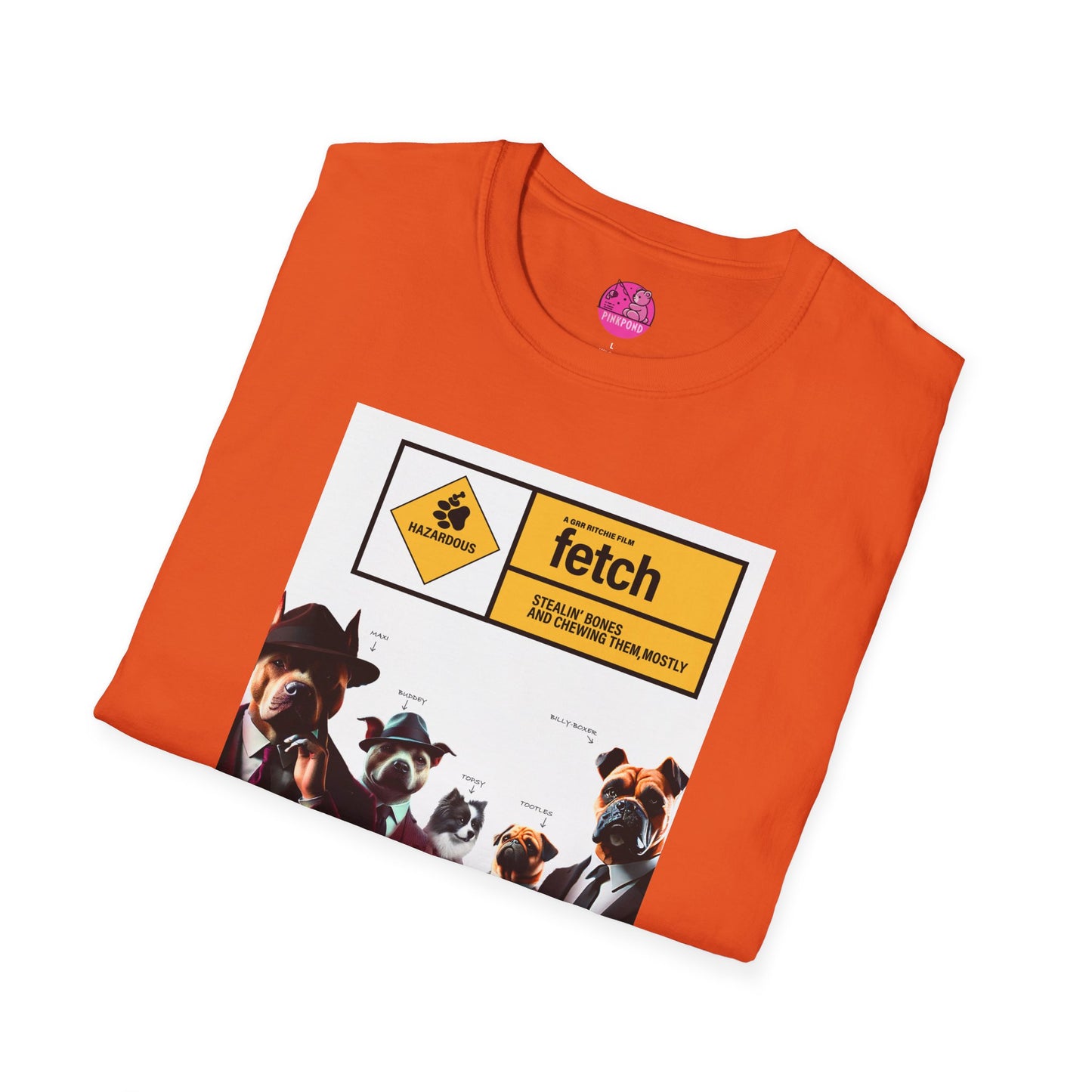 Movie Parody T-Shirt: Fetch A Bone-Heist Classic