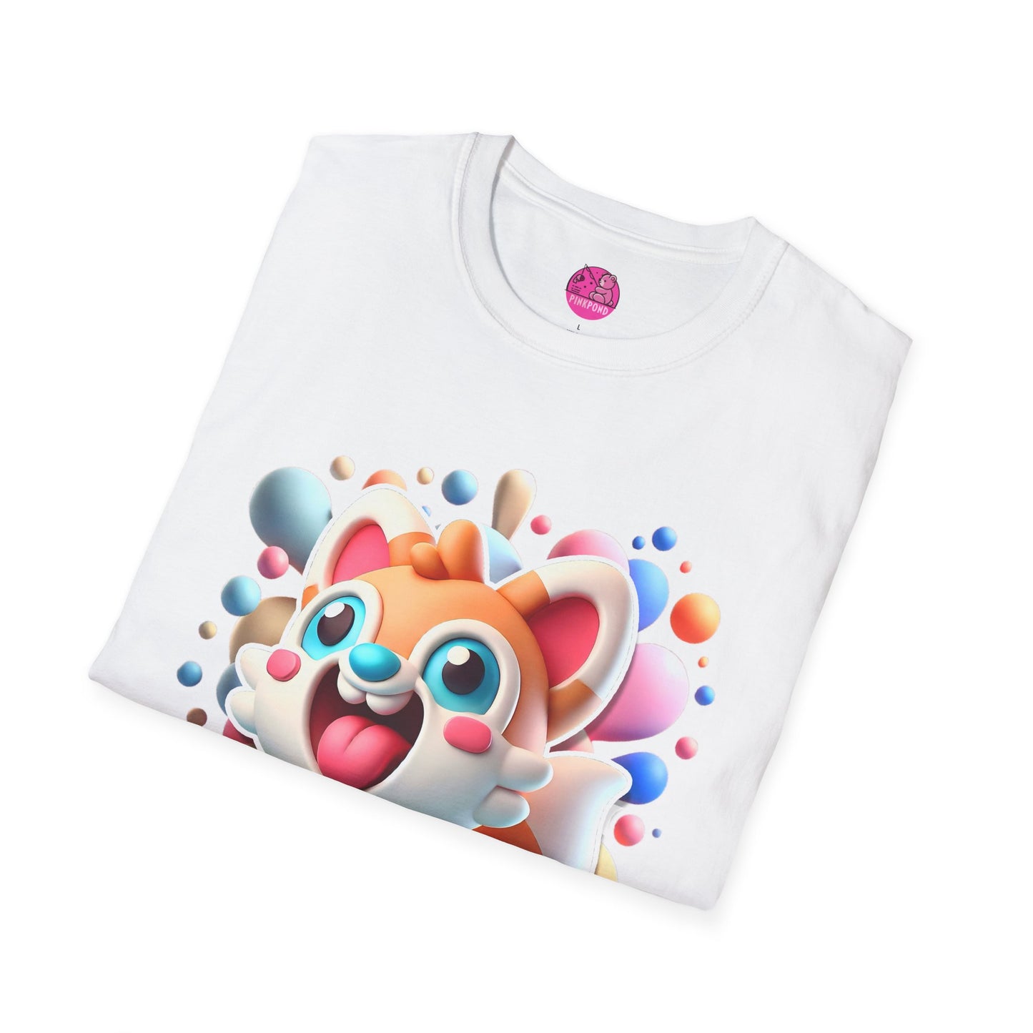 Fanny the Fox T-Shirt - Bold and Colorful Unisex Tee for Fun-Loving Fashion Fans