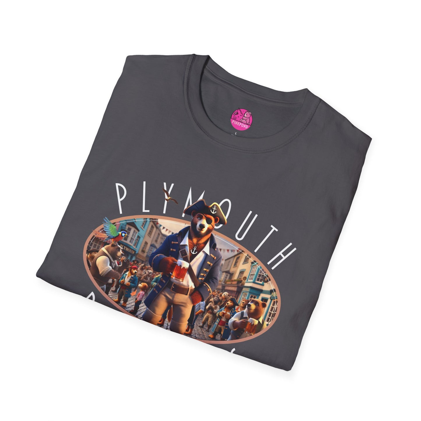 Plymouth Pirates Bear T-Shirt
