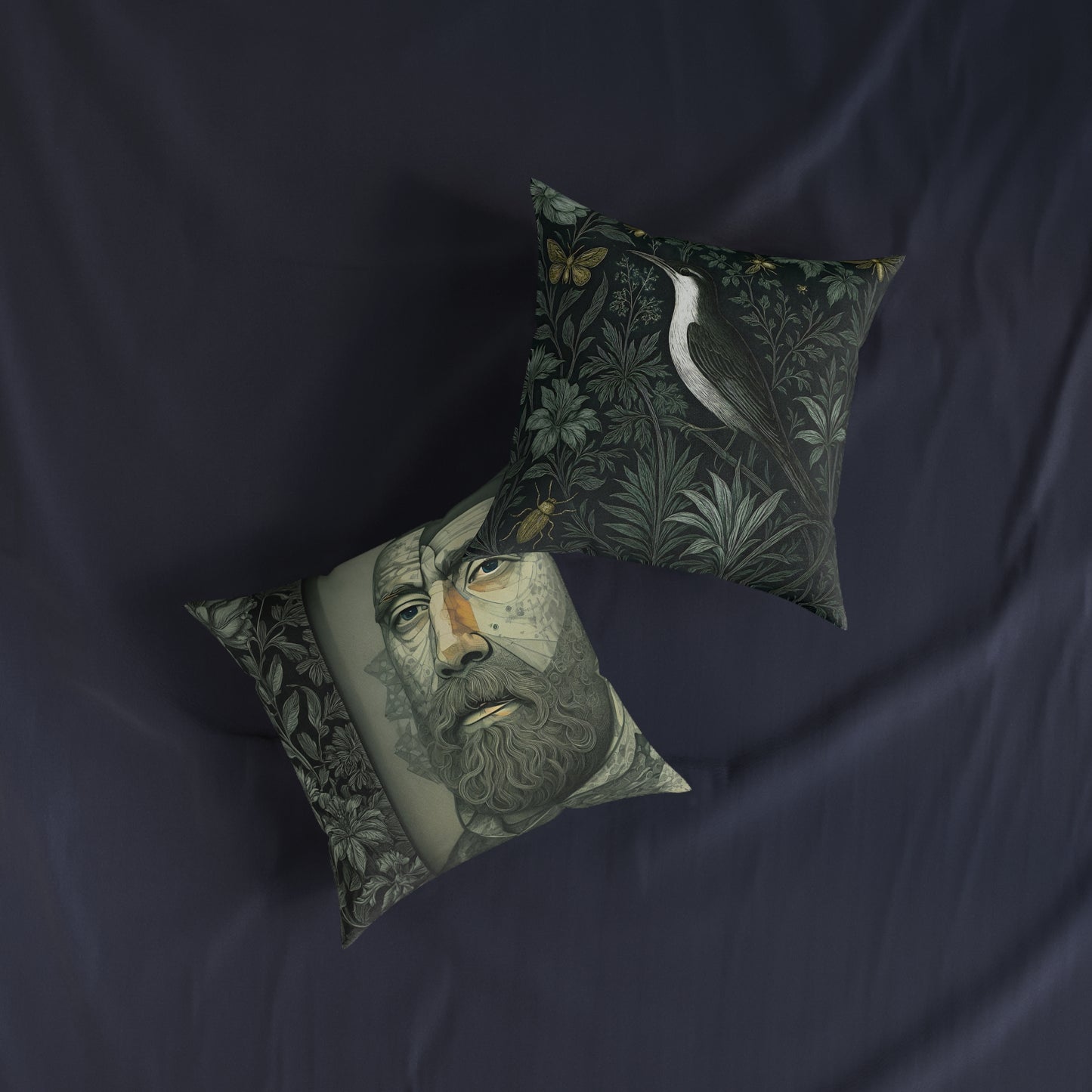 Fractured Peace Square Pillow