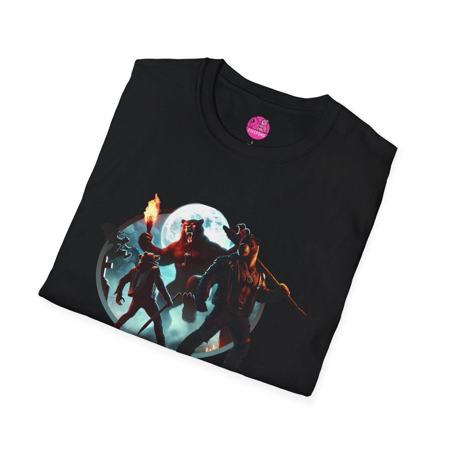VampBear Slayer T-Shirt - Horror, Humour, and Chaos