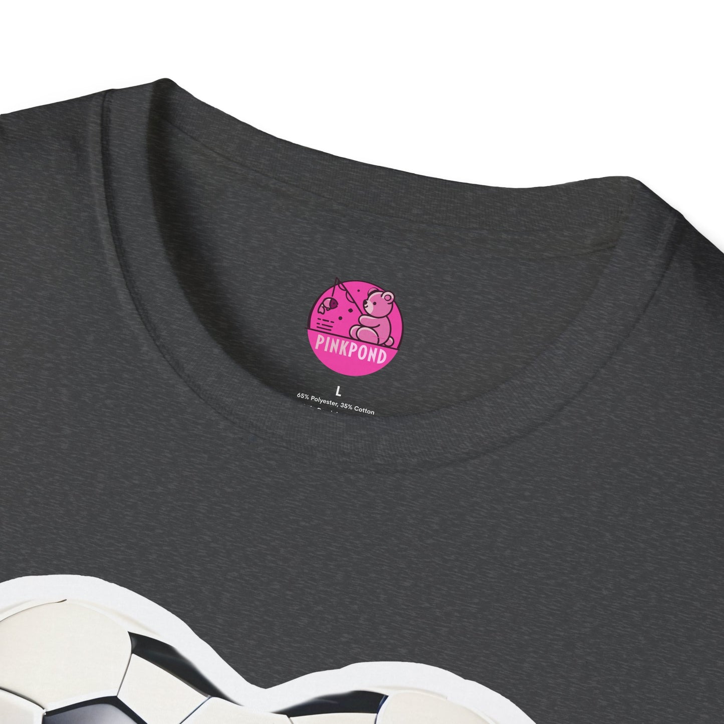 Football Heart Unisex T-Shirt - Love Life Design,