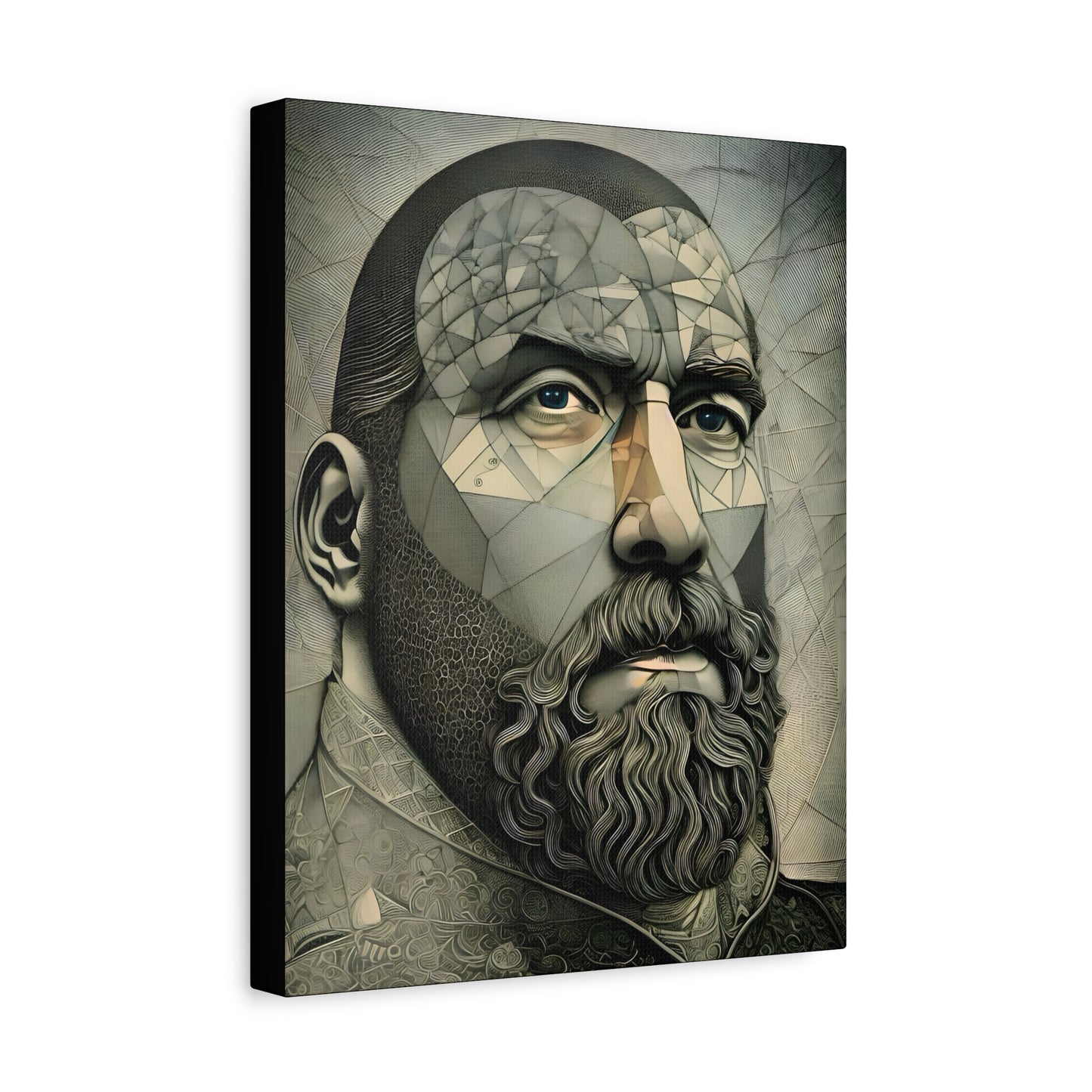 Fractured Peace -  Fine Art Print by Andrew McCarter adapted from a drawing by David Lake