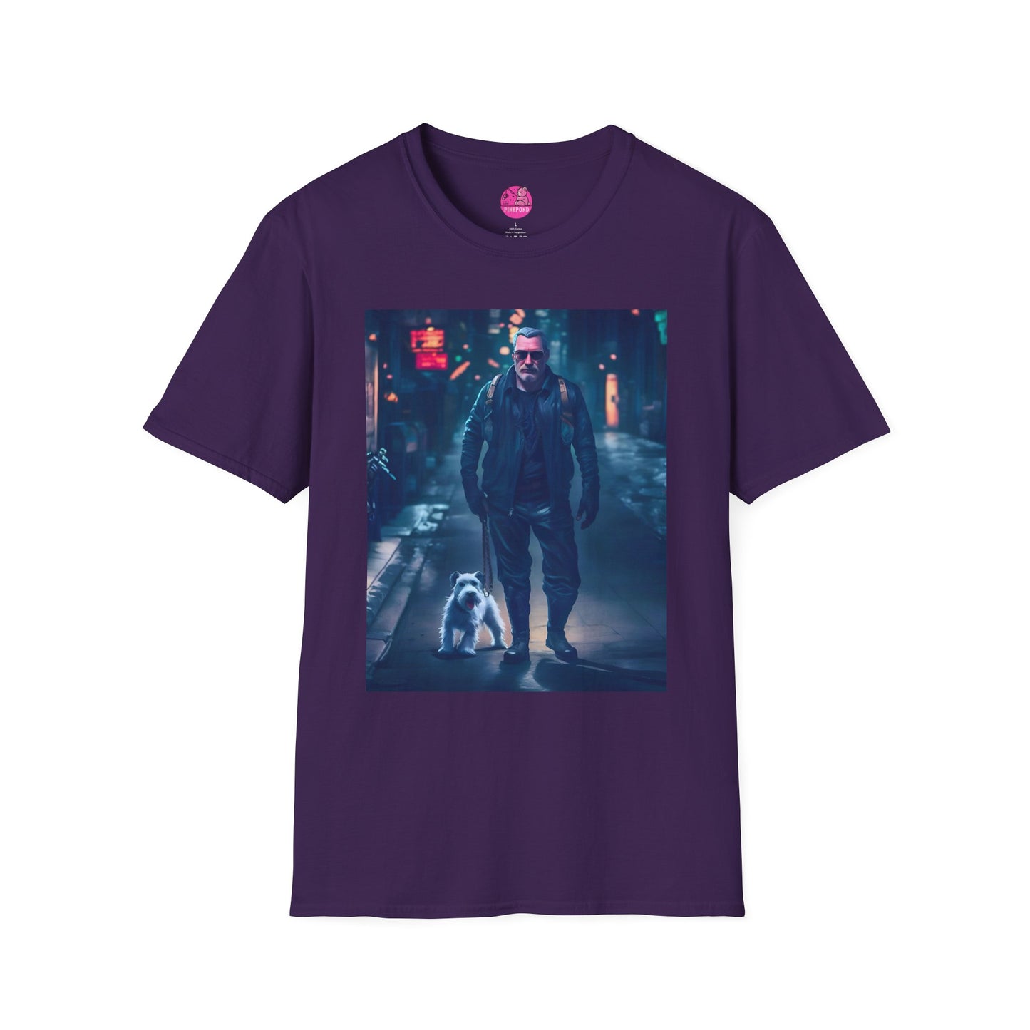 Midnight Stroll Graphic T-Shirt - Artwork by Andrew McCarter
