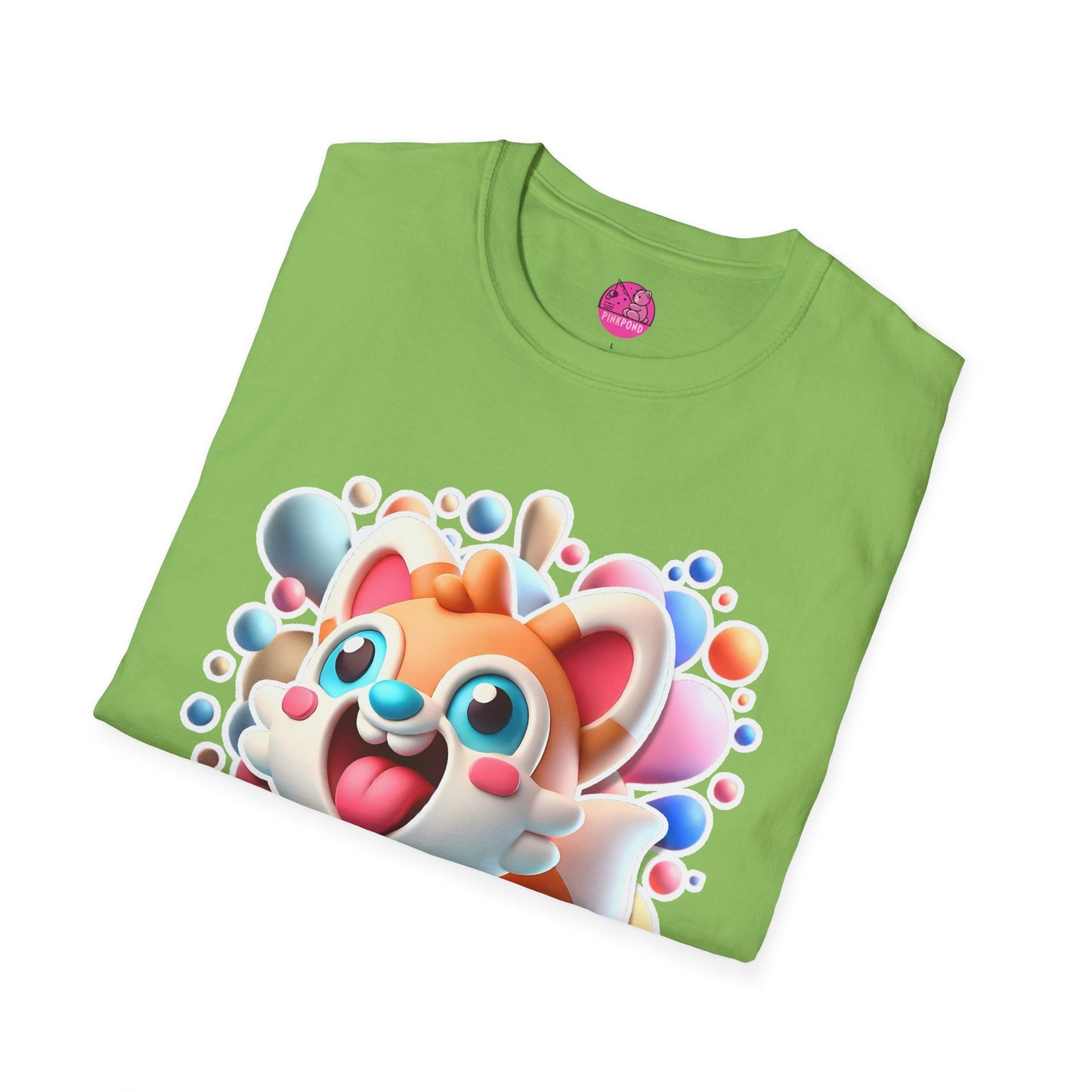 Fanny the Fox T-Shirt - Bold and Colorful Unisex Tee for Fun-Loving Fashion Fans