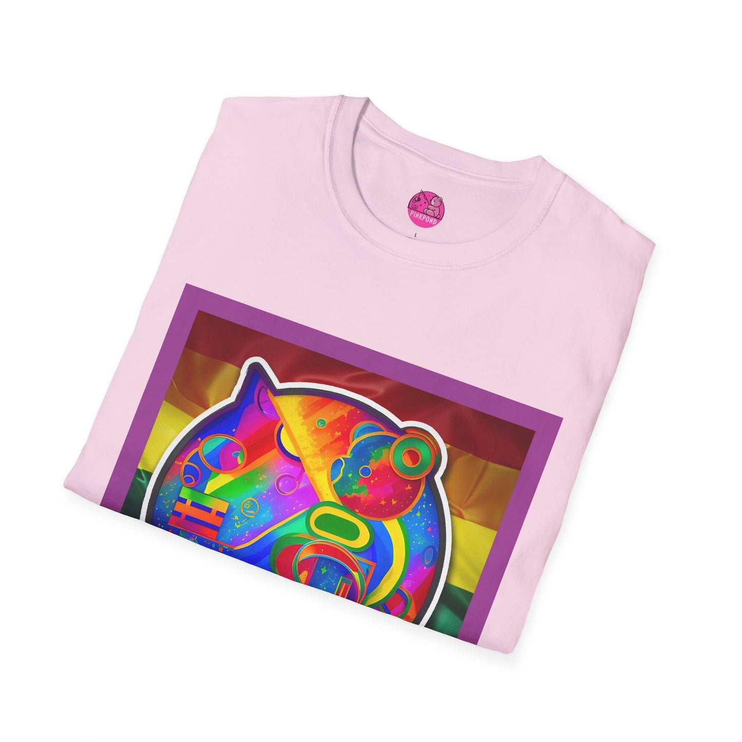 Abstract Bear Pride T-Shirt
