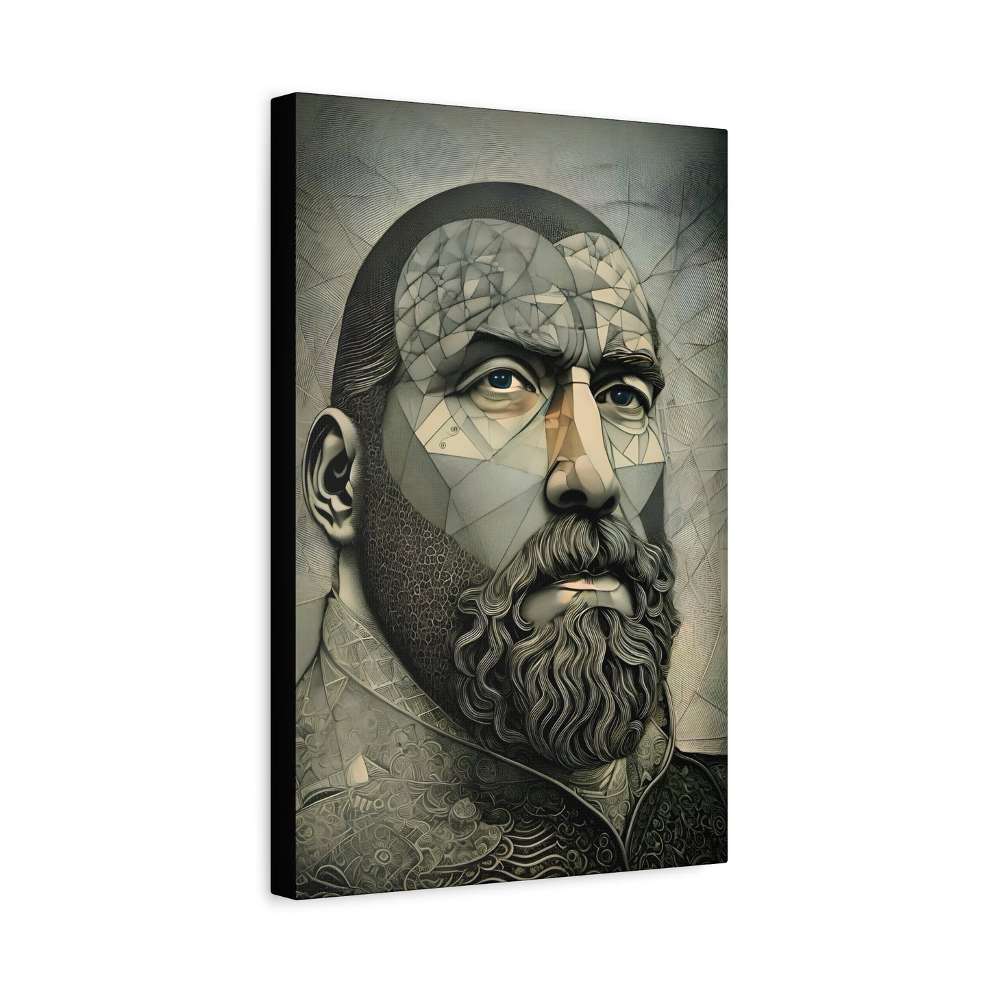 Fractured Peace -  Fine Art Print by Andrew McCarter adapted from a drawing by David Lake
