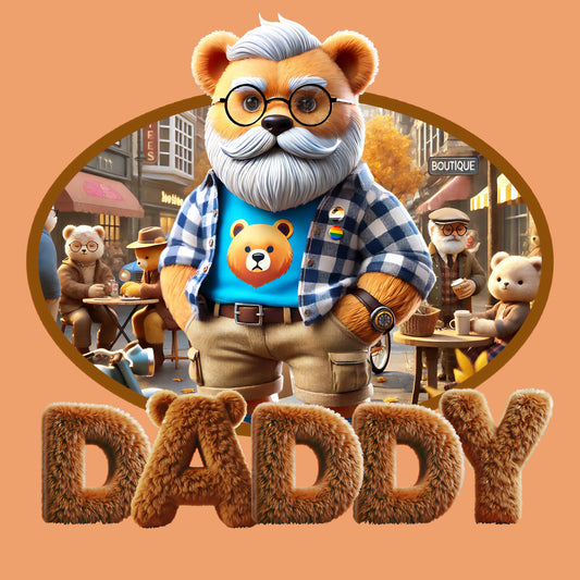 Daddy Bear T-Shirt - Cozy, Stylish, and Full of Love