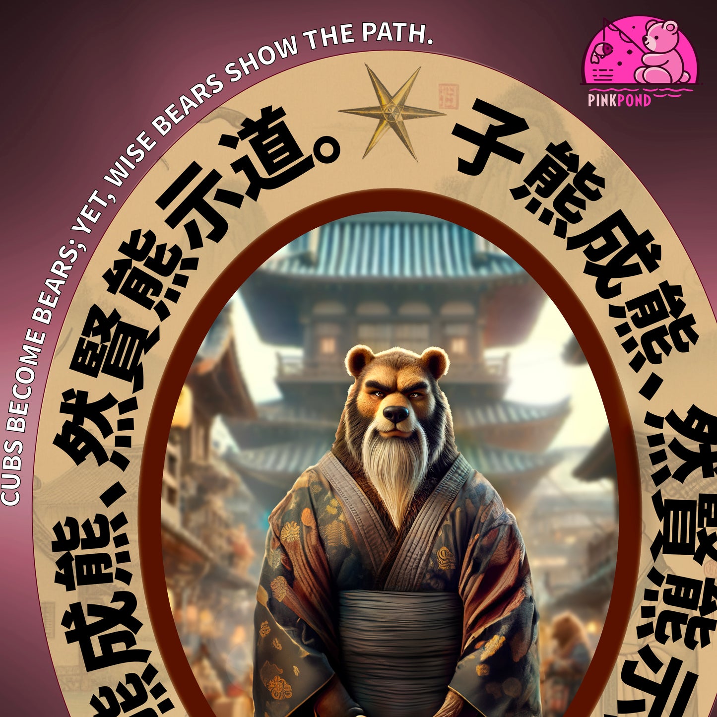 Bearfucius Wisdom T-Shirt