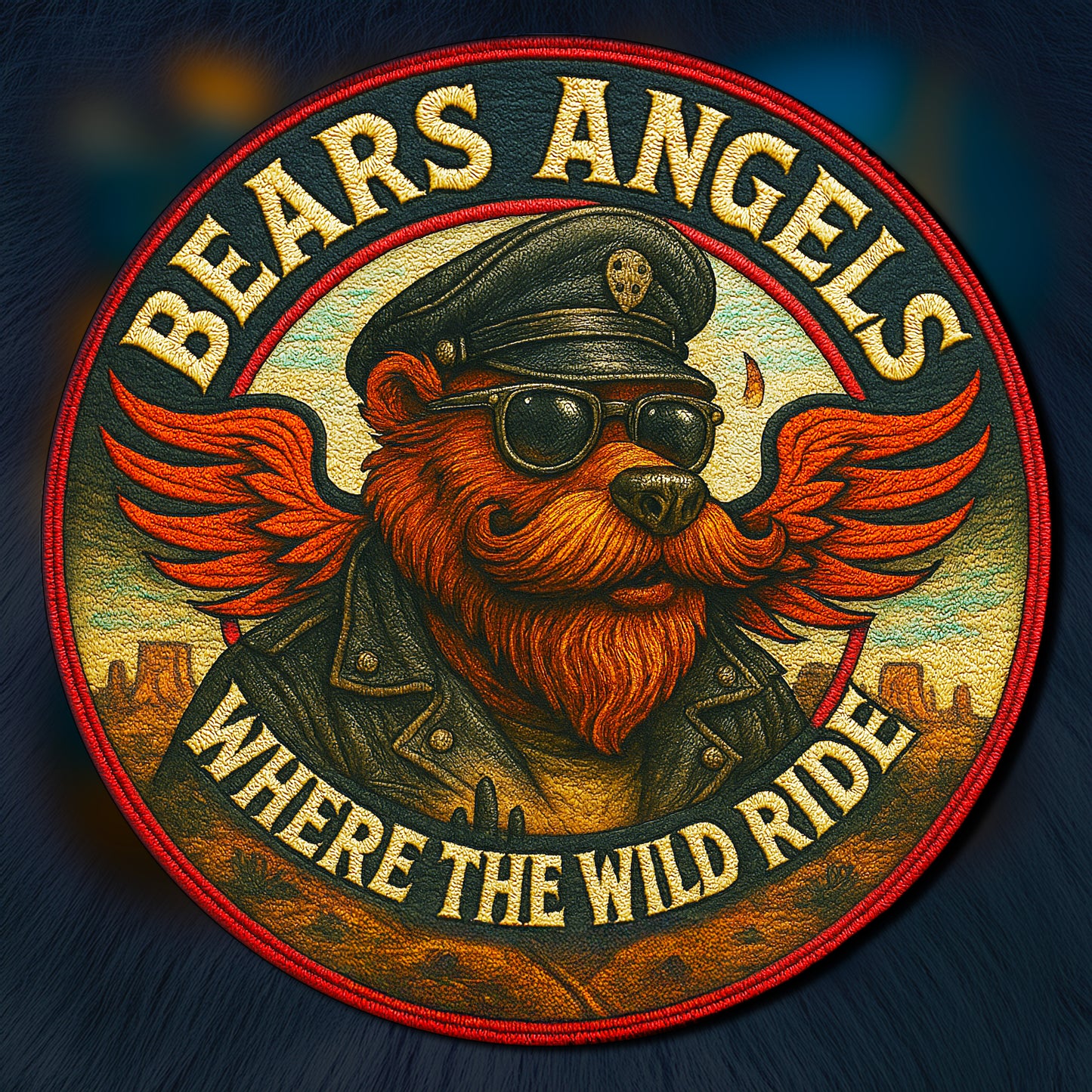 Biker Bears Angels Unisex T-Shirt - Where The Wild Ride Tee