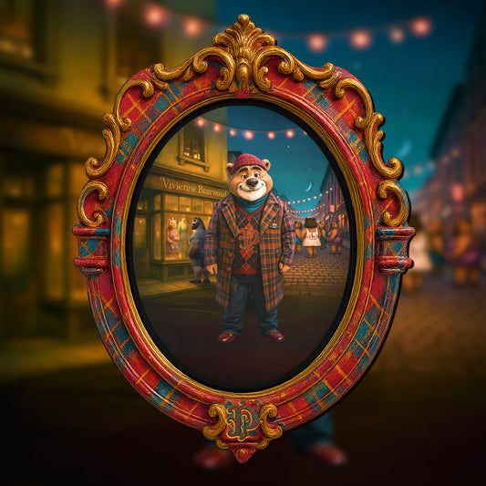 Around the town with the sartorial Mr Potts - Bear Tee - Bearwood Village Inspired Fashion T-Shirt
