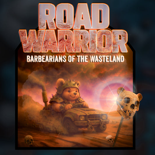 Road Warrior Barbearians Unisex T-Shirt - PinkPond Tee for Adrenaline Junkie Bears