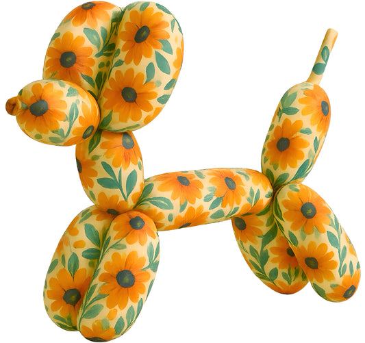 Sunflower Balloon Dog T-Shirt
