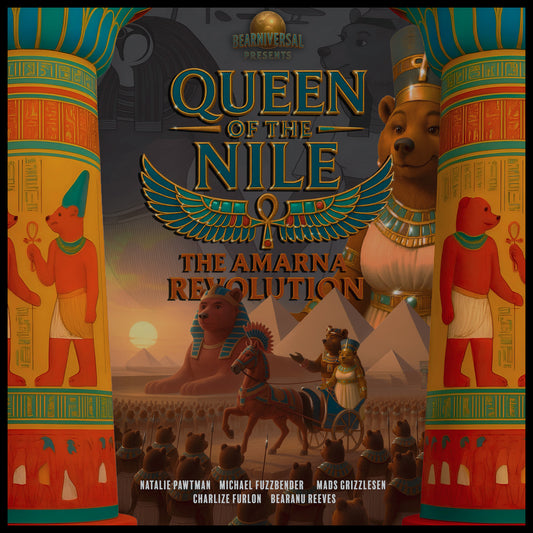 Official Queen of the Nile Unisex Bear Tee - Ancient Egypt Movie Merch