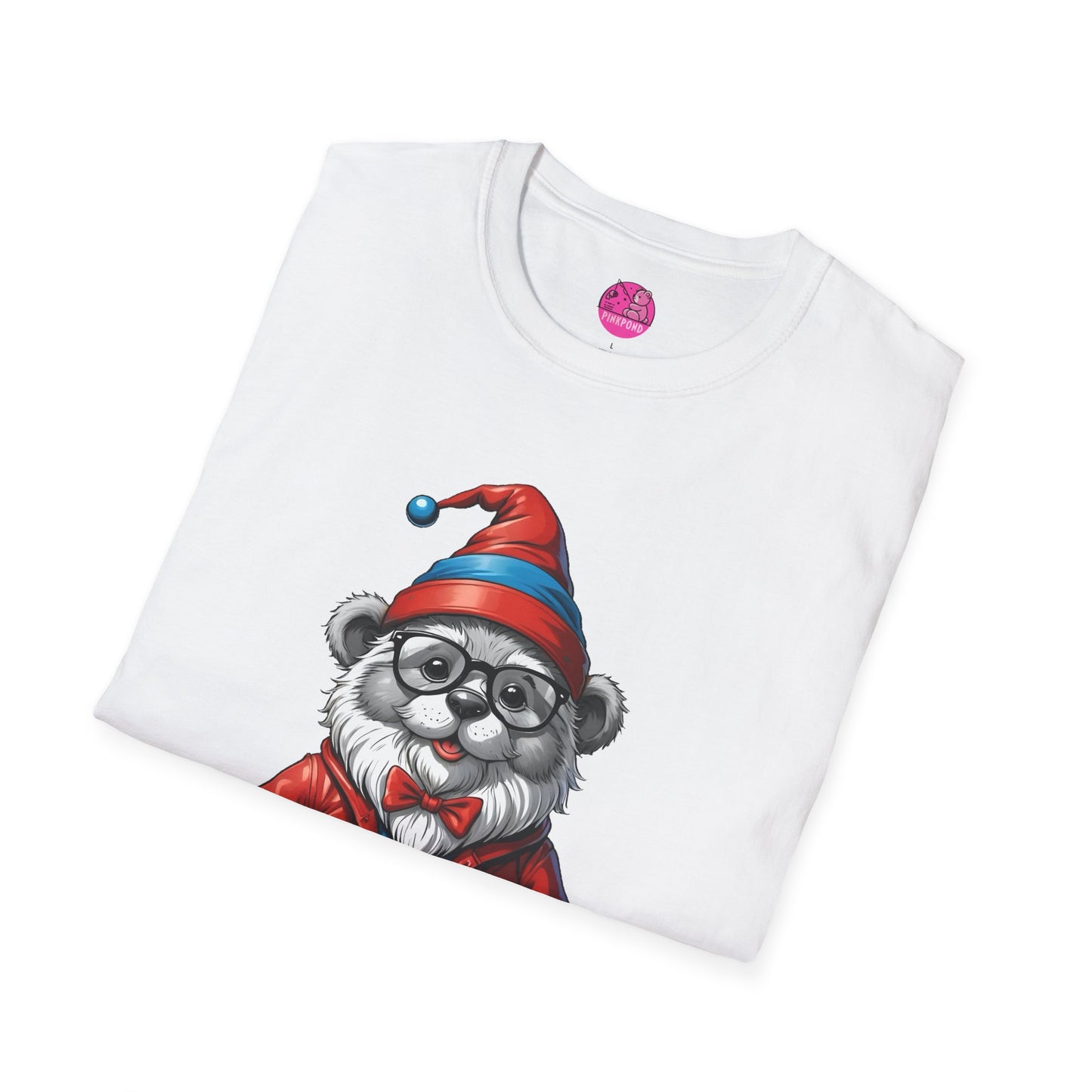 Bear Gnome Unisex T-Shirt - Fun Swiss Gnome Design for Bear Fans
