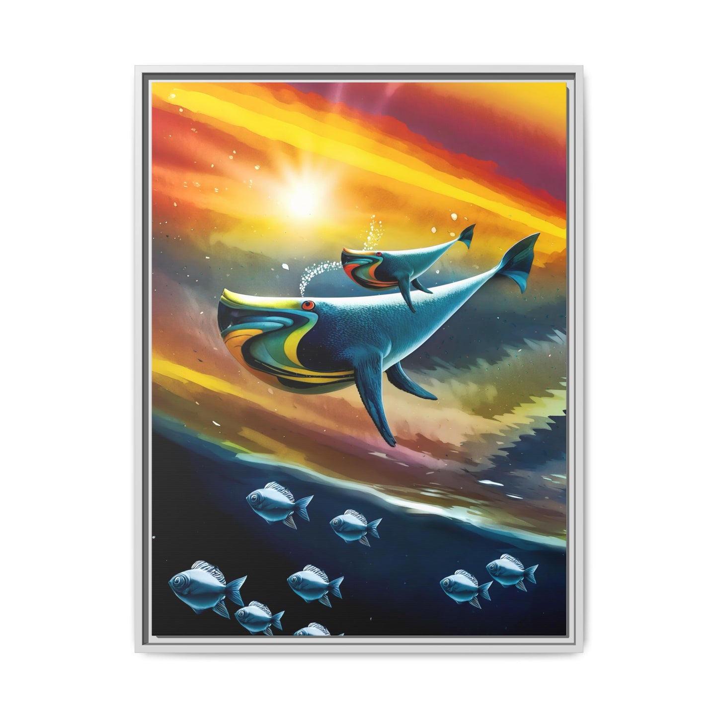 Celestial Whale by Andrew McCarter - Art Print