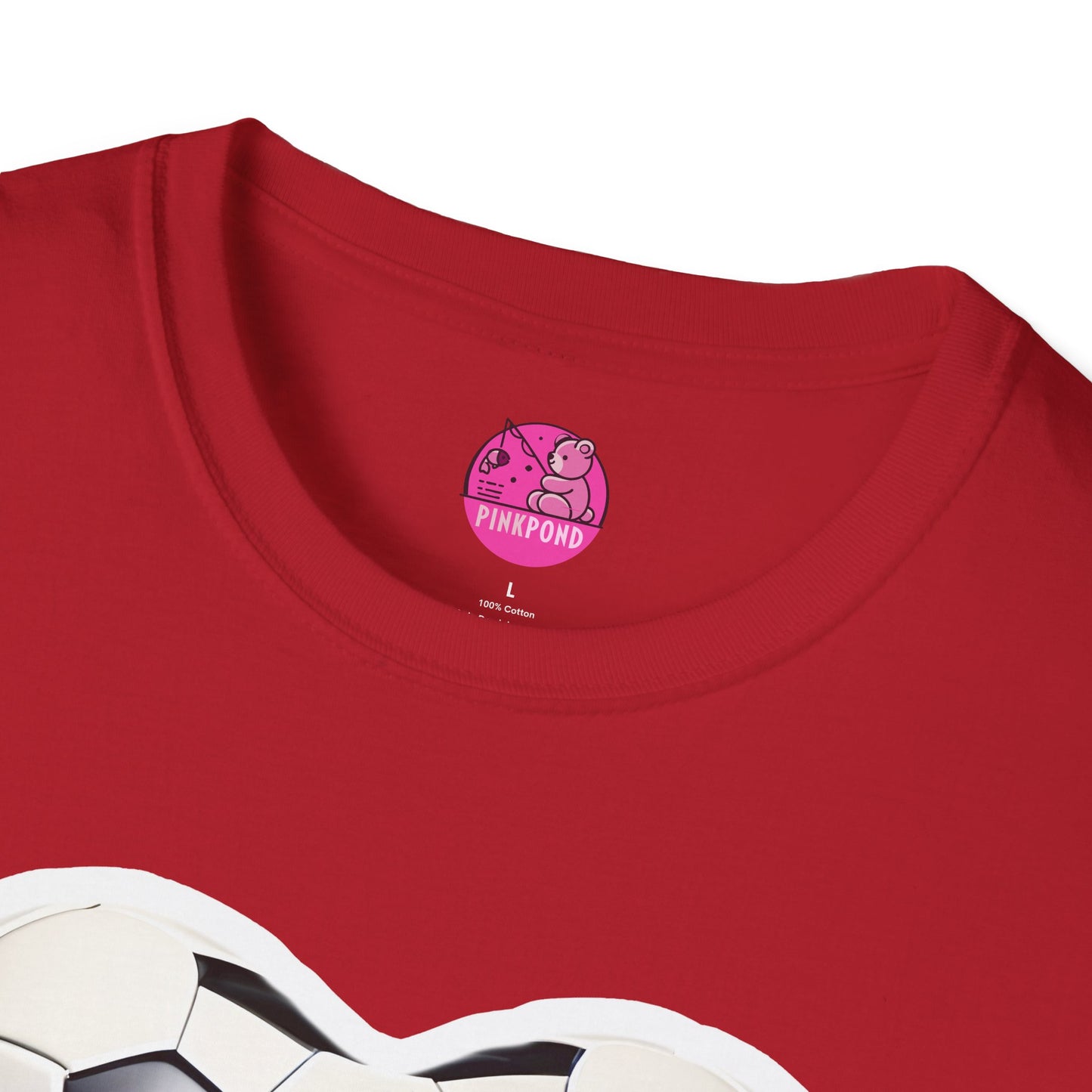 Football Heart Unisex T-Shirt - Love Life Design,