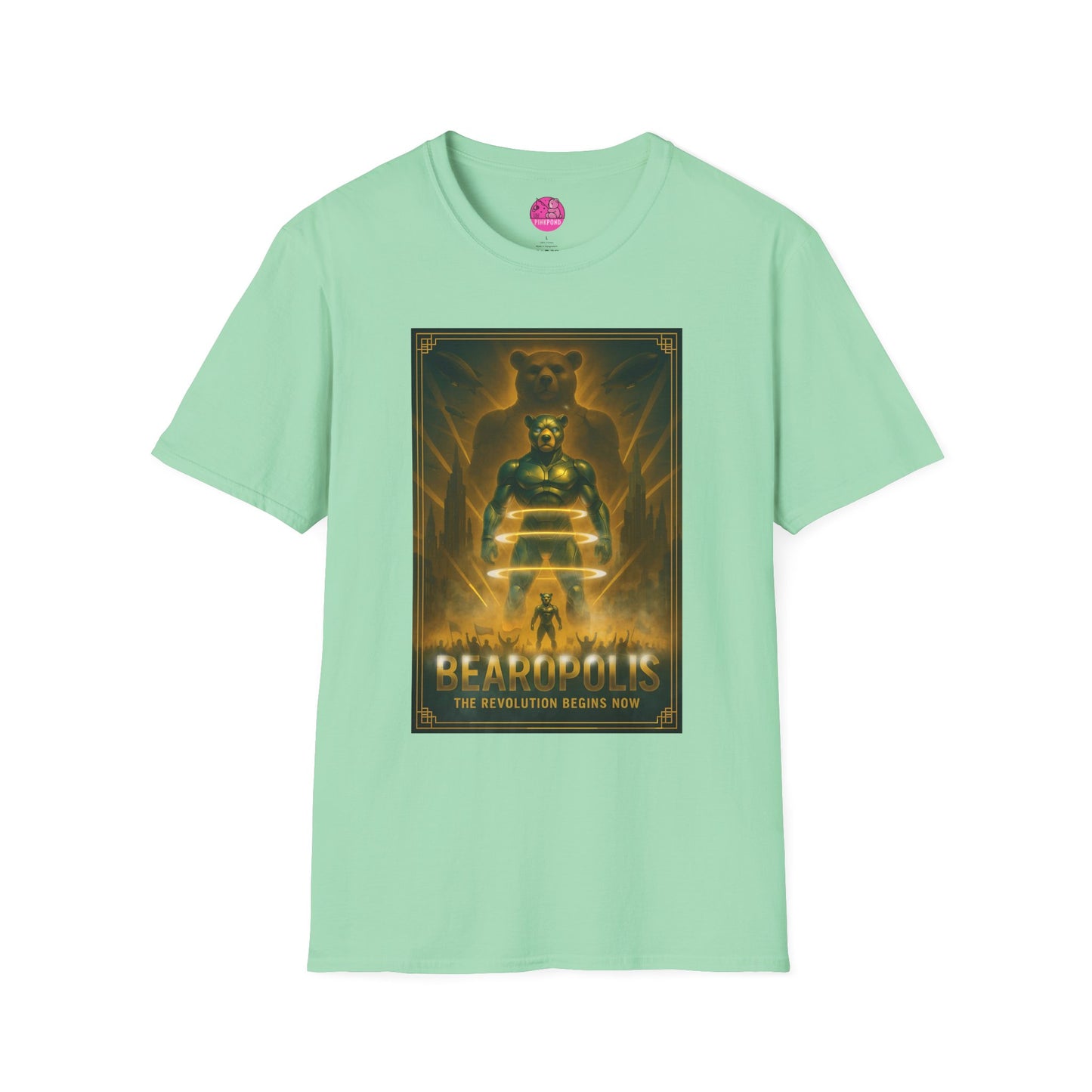 Bearopolis Revolution - Robo Bear T-Shirt