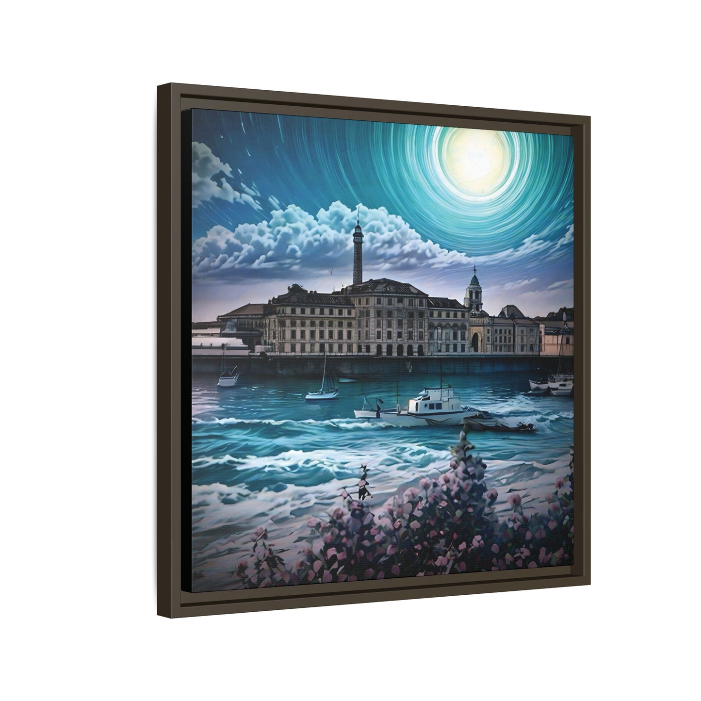 Tides of Time – Royal William Yard by Andrew McCarter - Canvas Print
