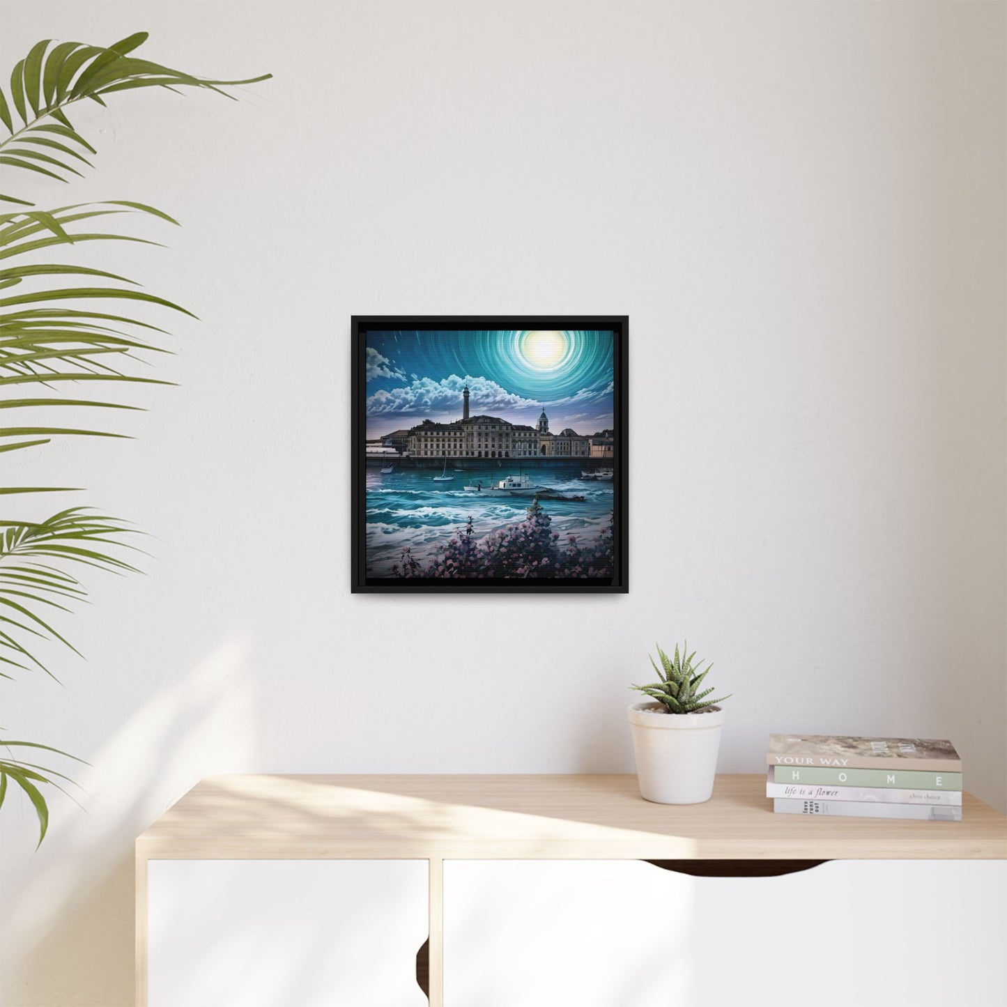 Tides of Time – Royal William Yard by Andrew McCarter - Canvas Print