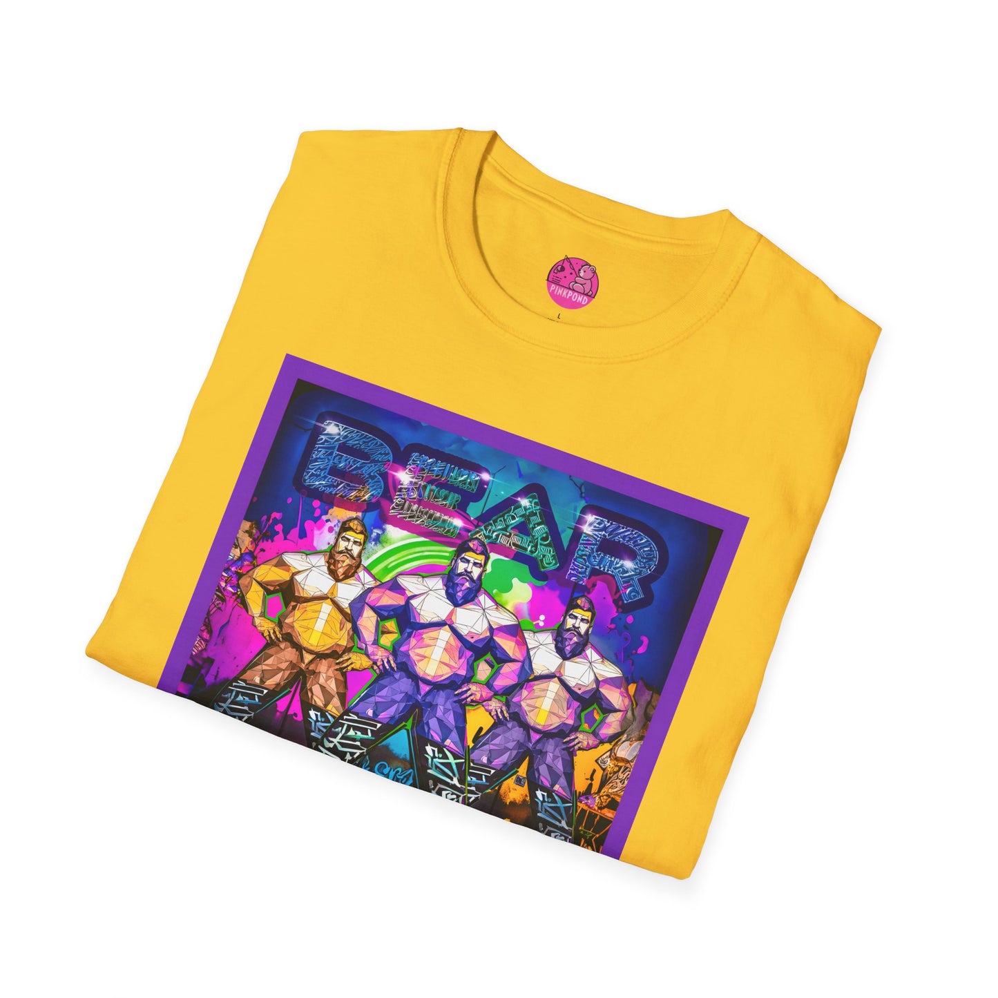 BEAR BAIT – Neon Edition Graphic T-Shirt