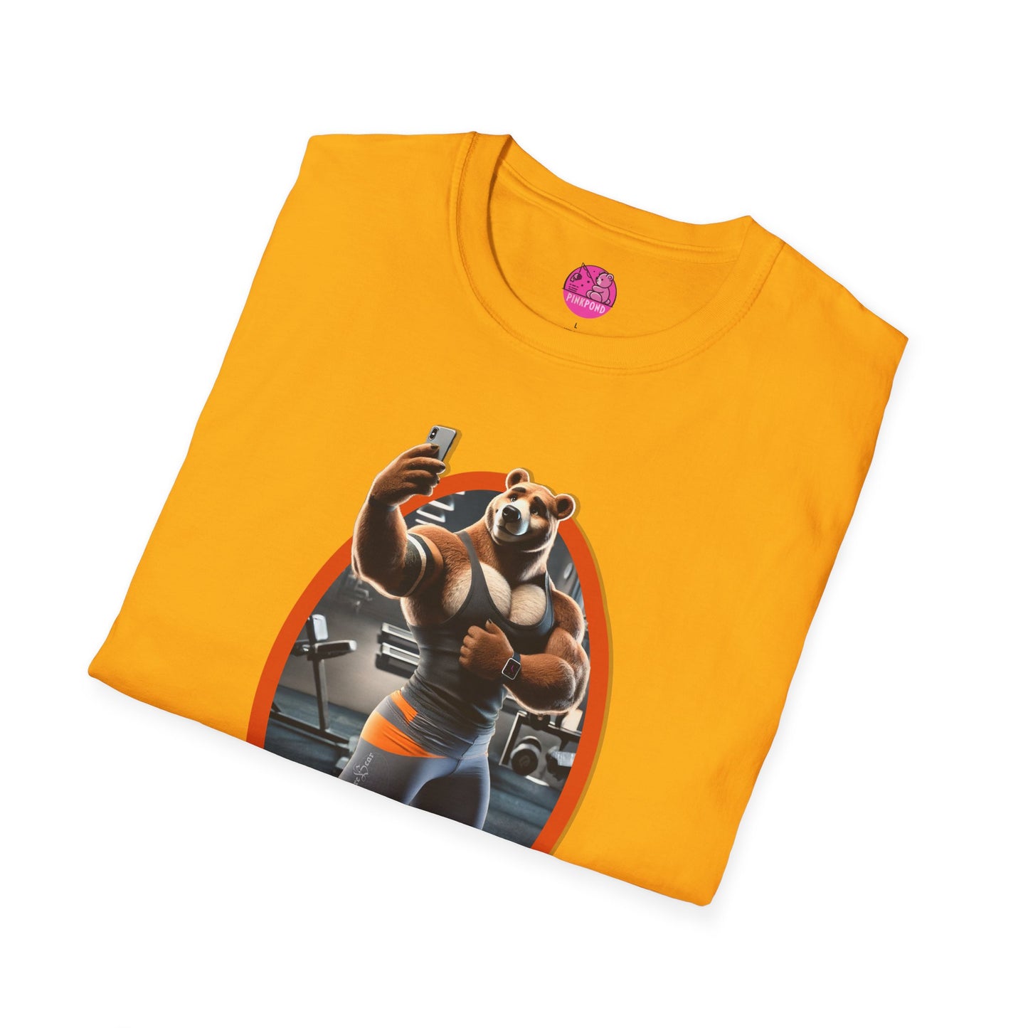 Lycra Gym Bear T-Shirt