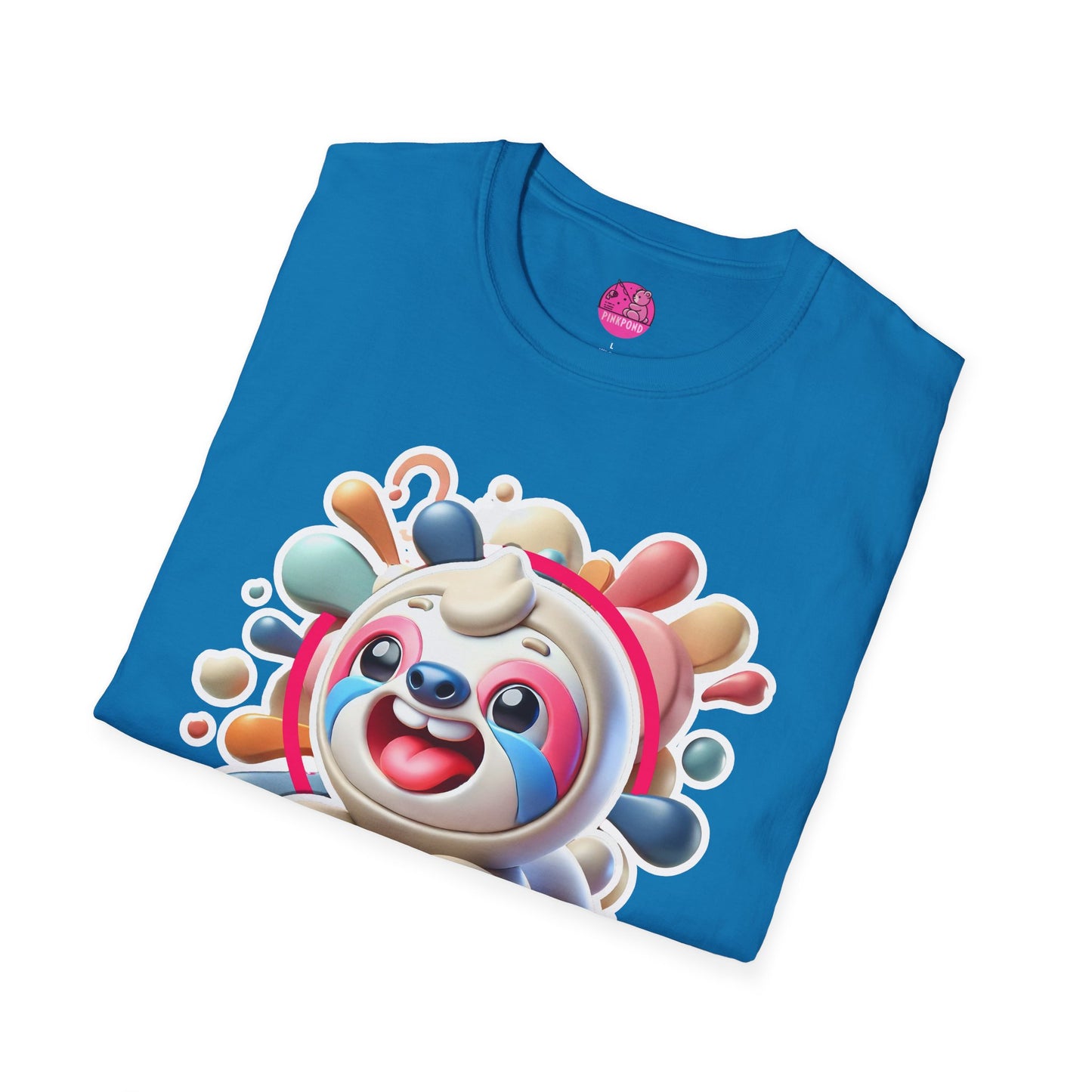 Sylvester Sloth Chill Tee - Laid-Back and Playful Unisex Softstyle T-Shirt for Sloth Lovers