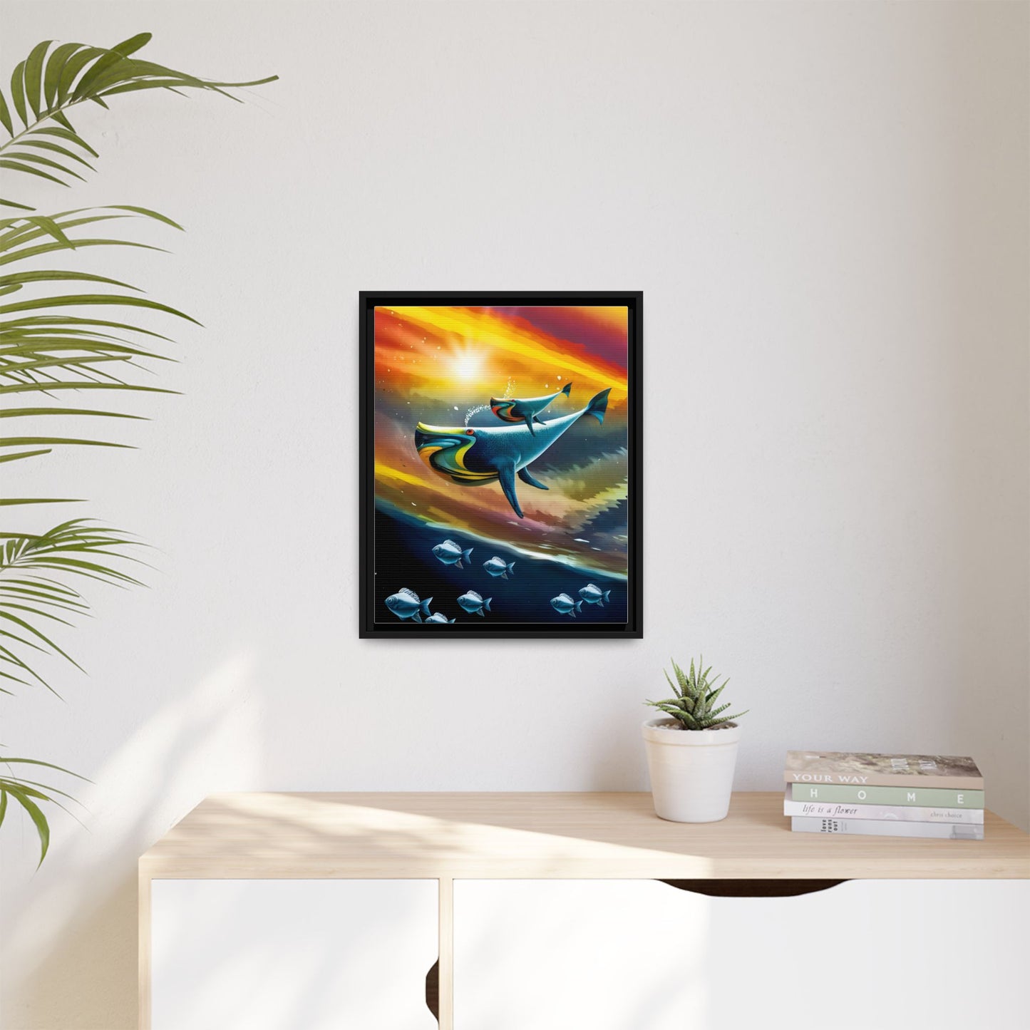Celestial Whale by Andrew McCarter - Art Print