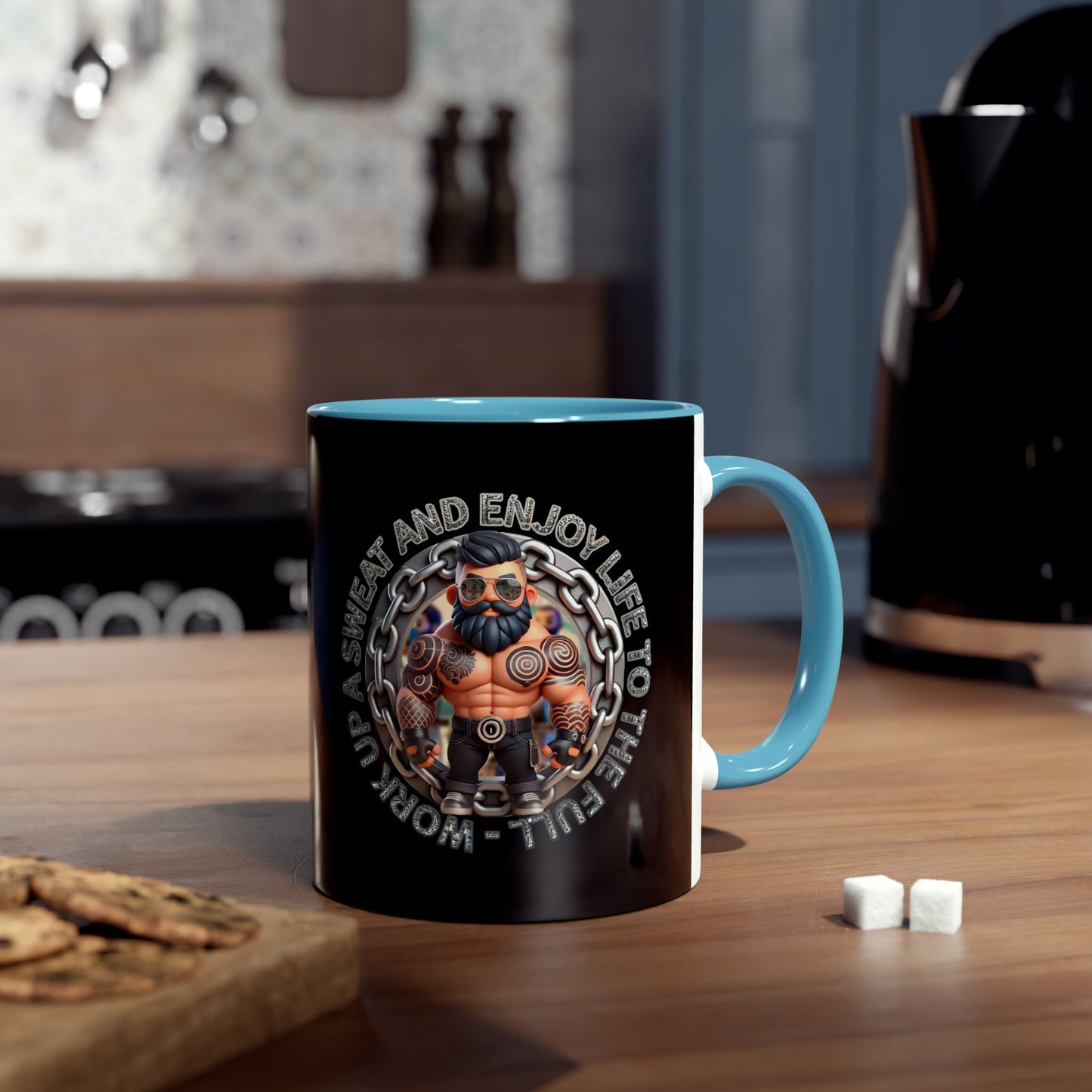 Suns Out, Guns Out - Muscle Bear Gym Mug