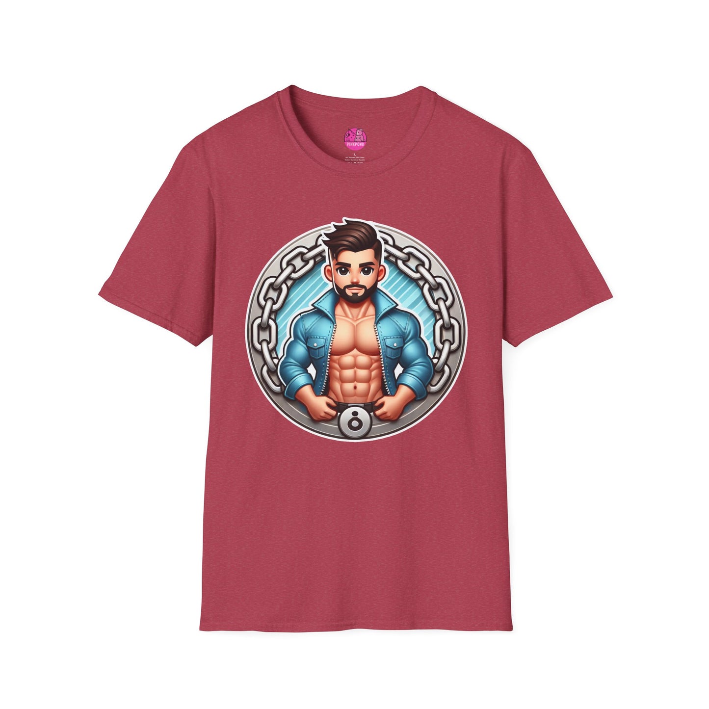 Retro Rebel Muscle Cub Graphic T-Shirt