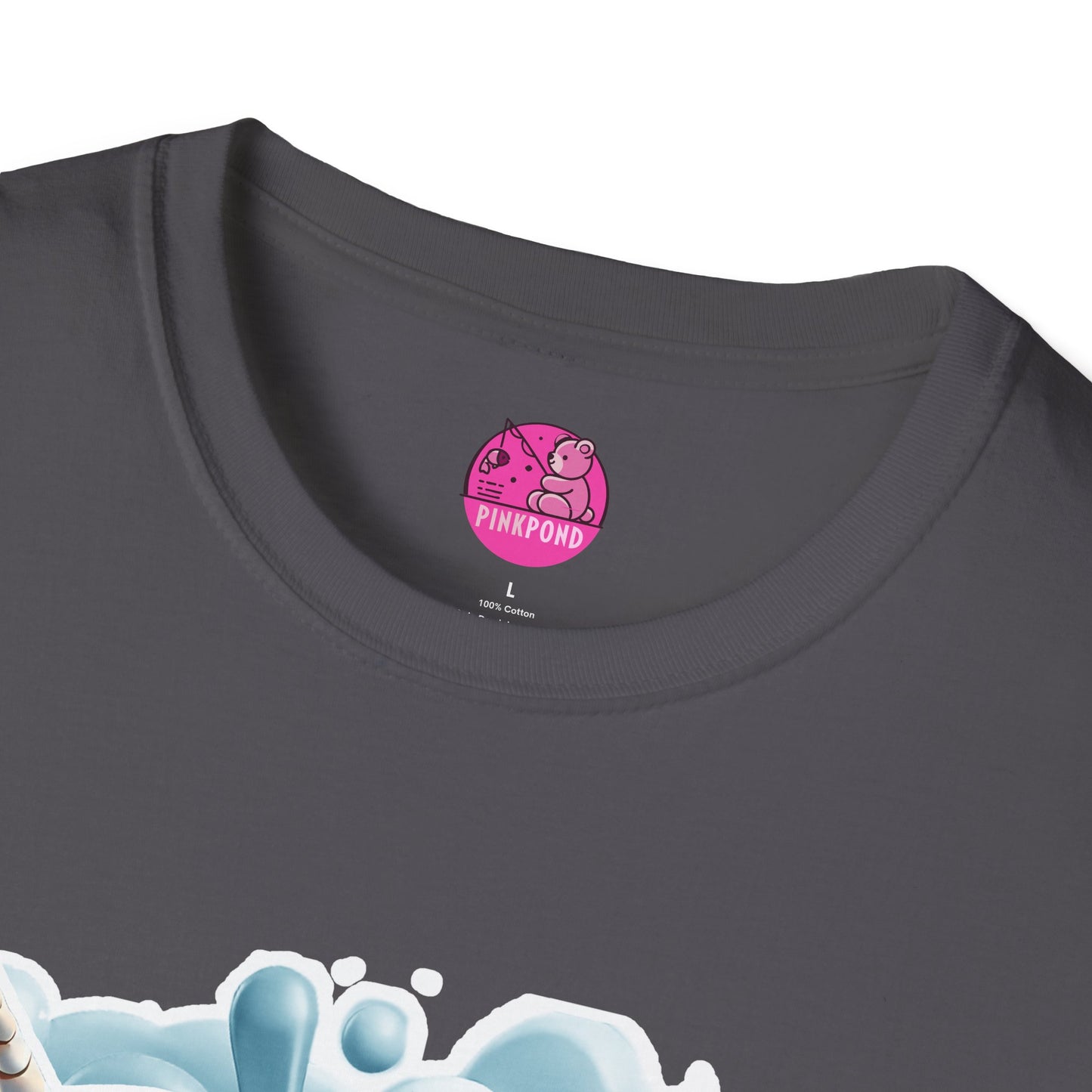 Nelly the Narwhal T-Shirt – The Ocean’s Most Magical Smile! - Unisex Softstyle Tee