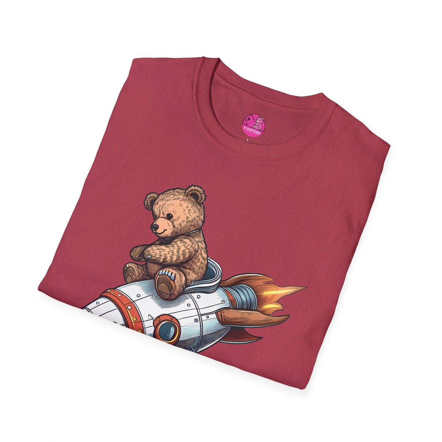 Rocket Bear Style 2 Unisex T-Shirt Design for Bear Fans