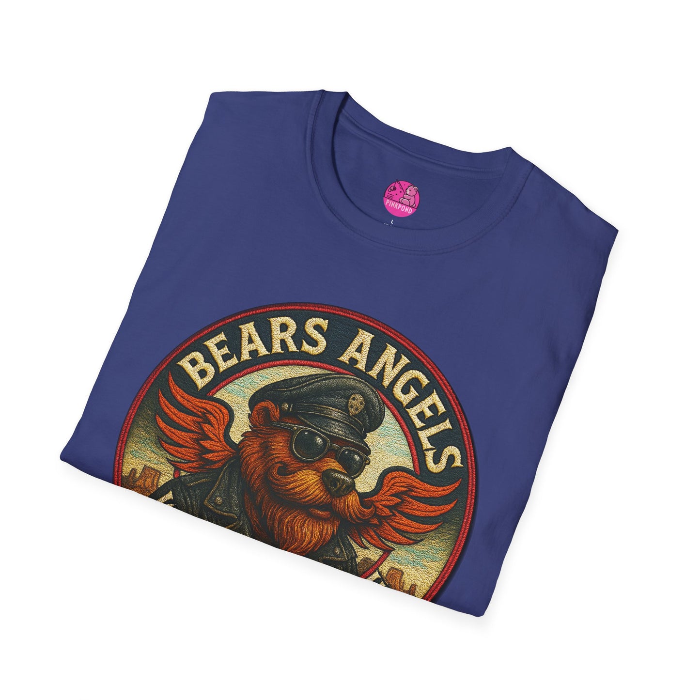 Biker Bears Angels Unisex T-Shirt - Where The Wild Ride Tee