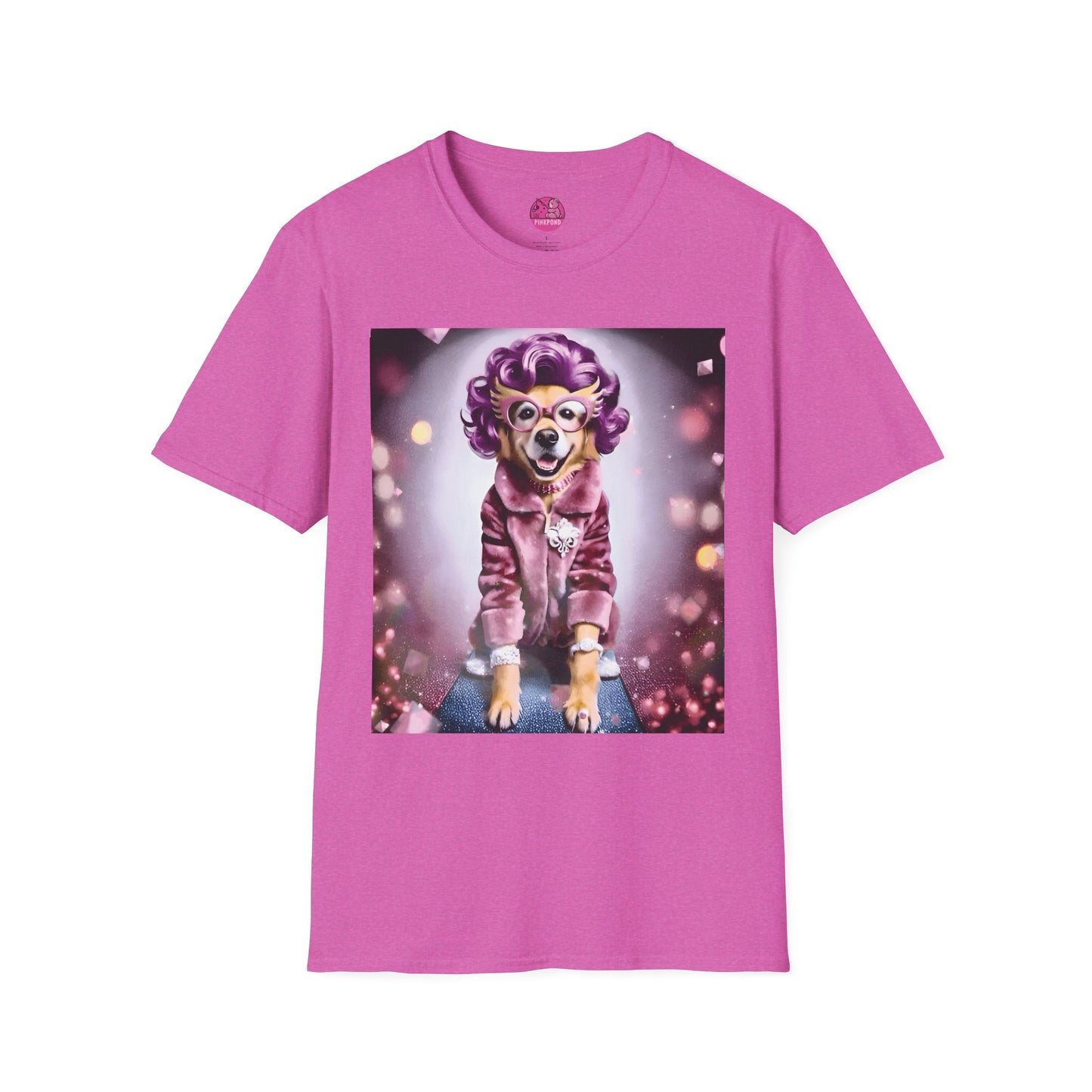 Dame Edna Labrador Dog T-Shirt - Fabulous & Fetching