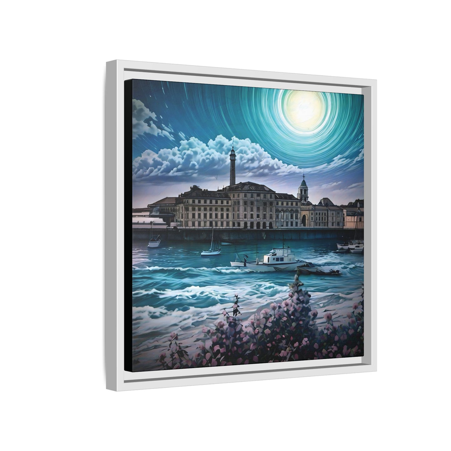 Tides of Time – Royal William Yard by Andrew McCarter - Canvas Print