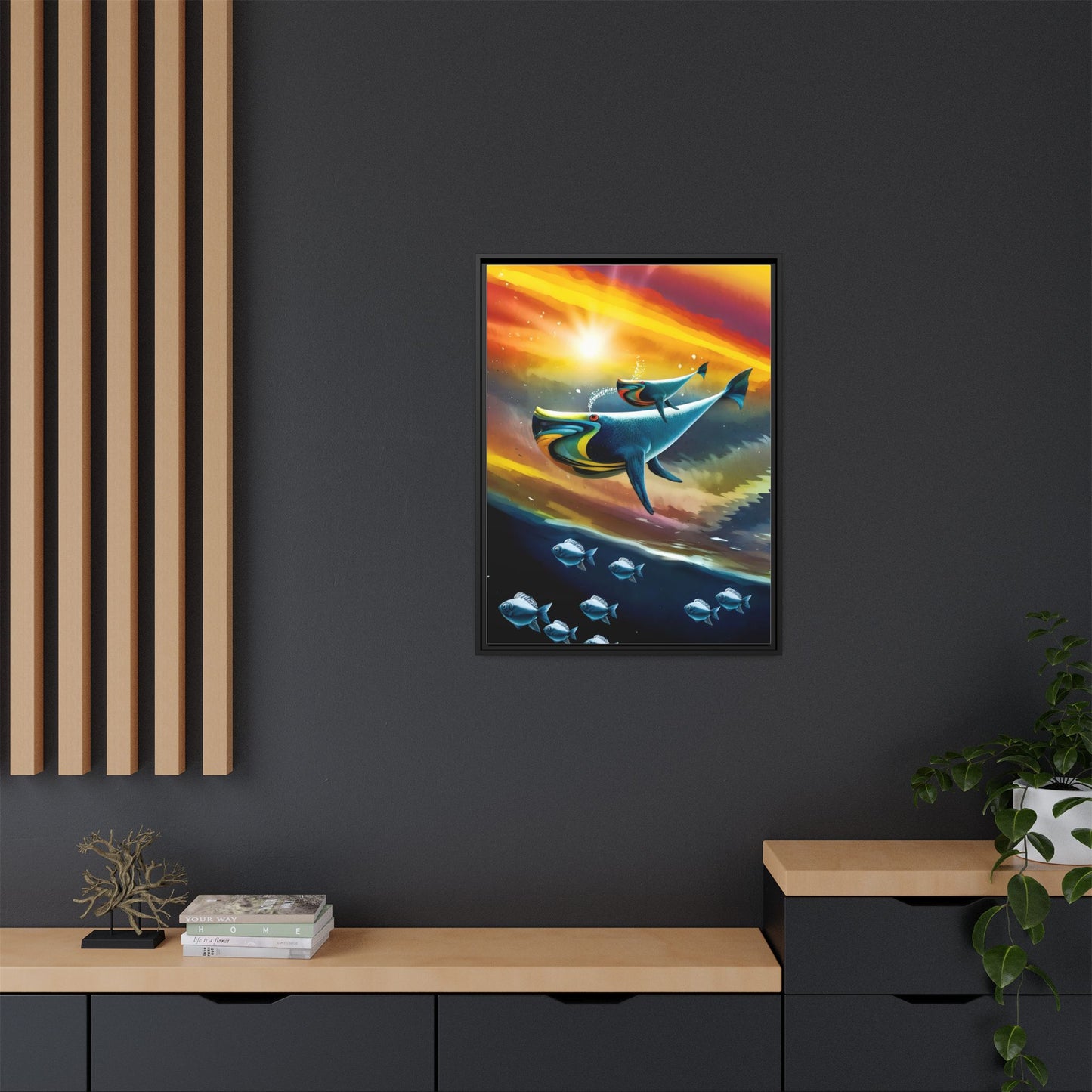 Celestial Whale by Andrew McCarter - Art Print