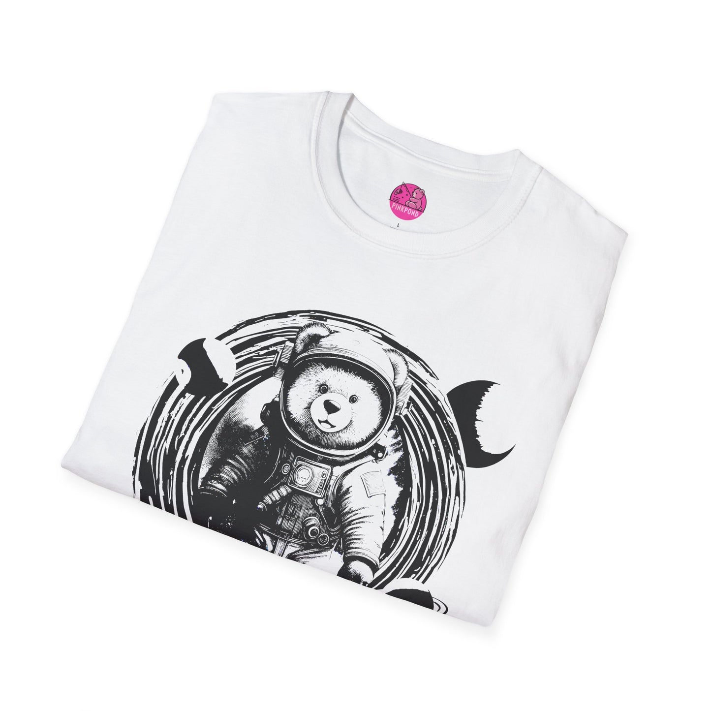 Galactic Explorer Cosmobear T-Shirt - Unisex Softstyle
