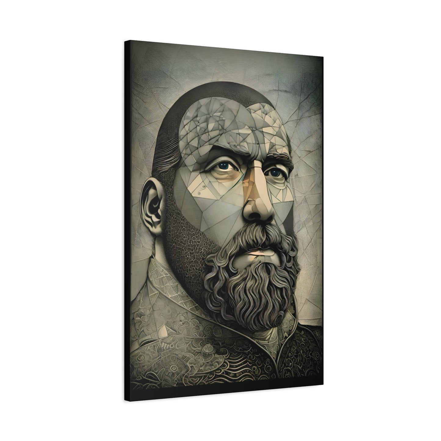Fractured Peace - Fine Art Print by Andrew McCarter adapted from a drawing by David Lake