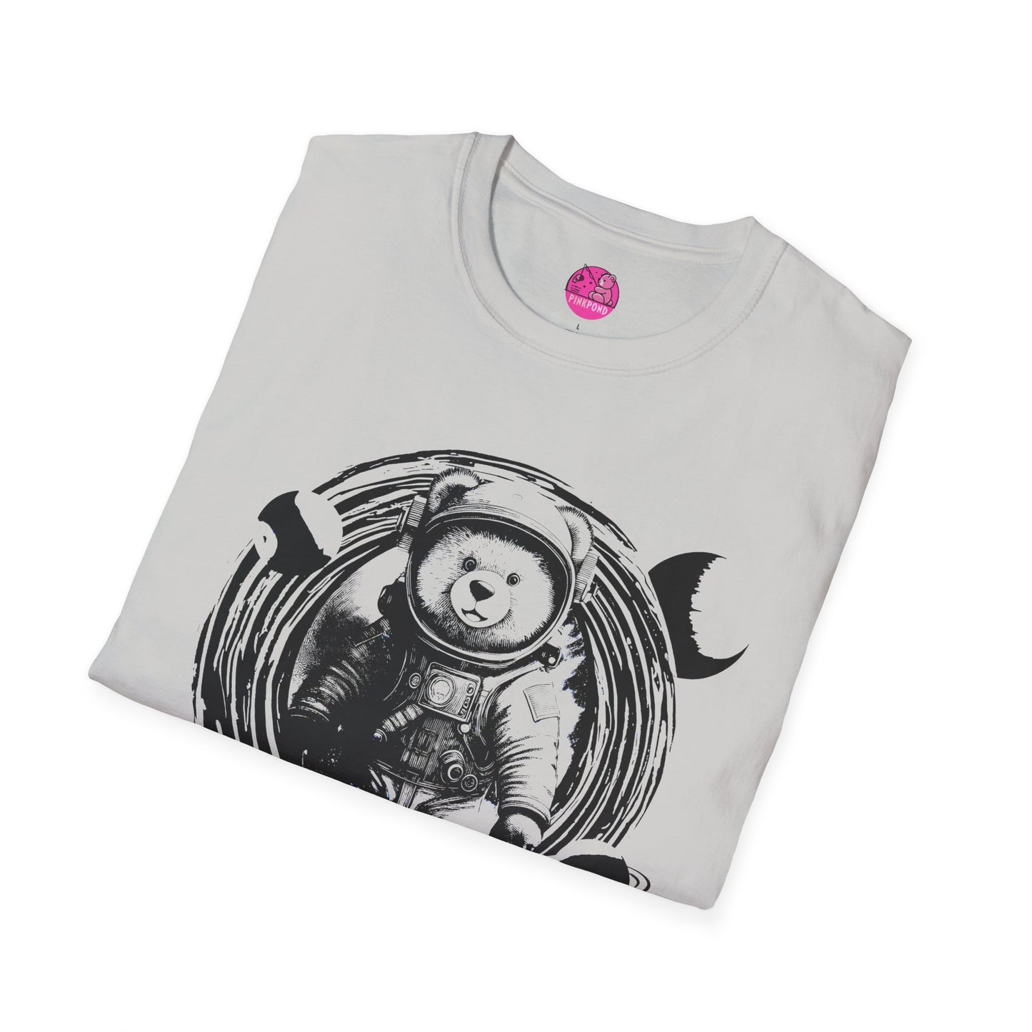 Galactic Explorer Cosmobear T-Shirt - Unisex Softstyle