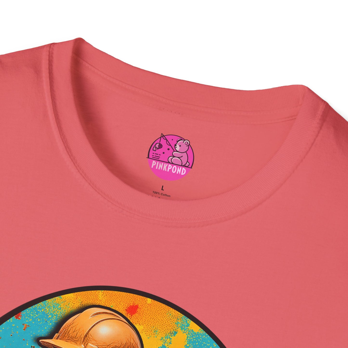 Graphic Tee Builder’s Bum Bear Unisex Softstyle T-Shirt