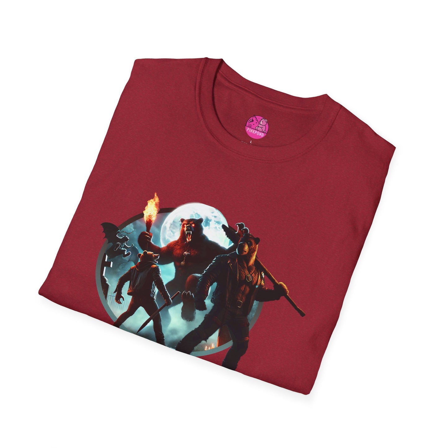 VampBear Slayer T-Shirt - Horror, Humour, and Chaos