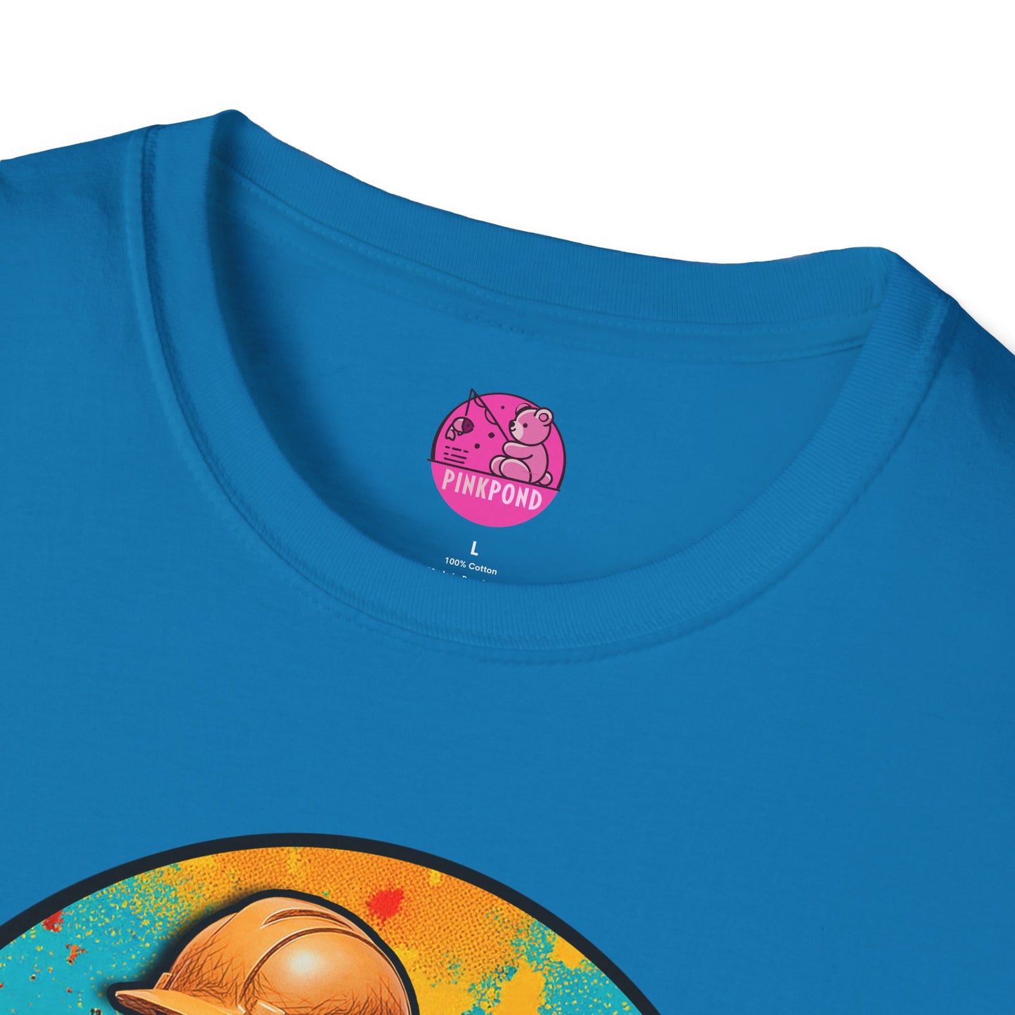 Graphic Tee Builder’s Bum Bear Unisex Softstyle T-Shirt