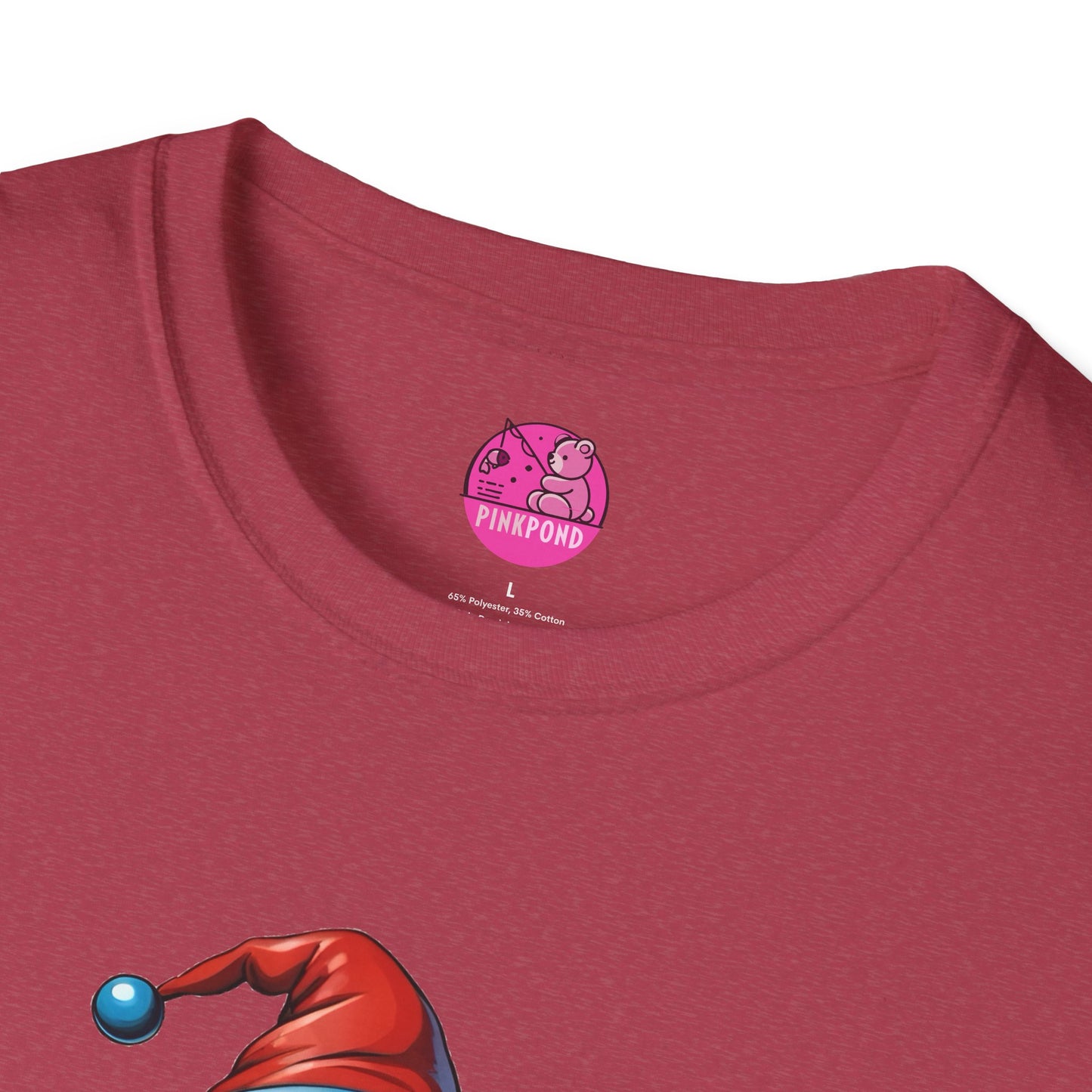 Bear Gnome Unisex T-Shirt - Fun Swiss Gnome Design for Bear Fans