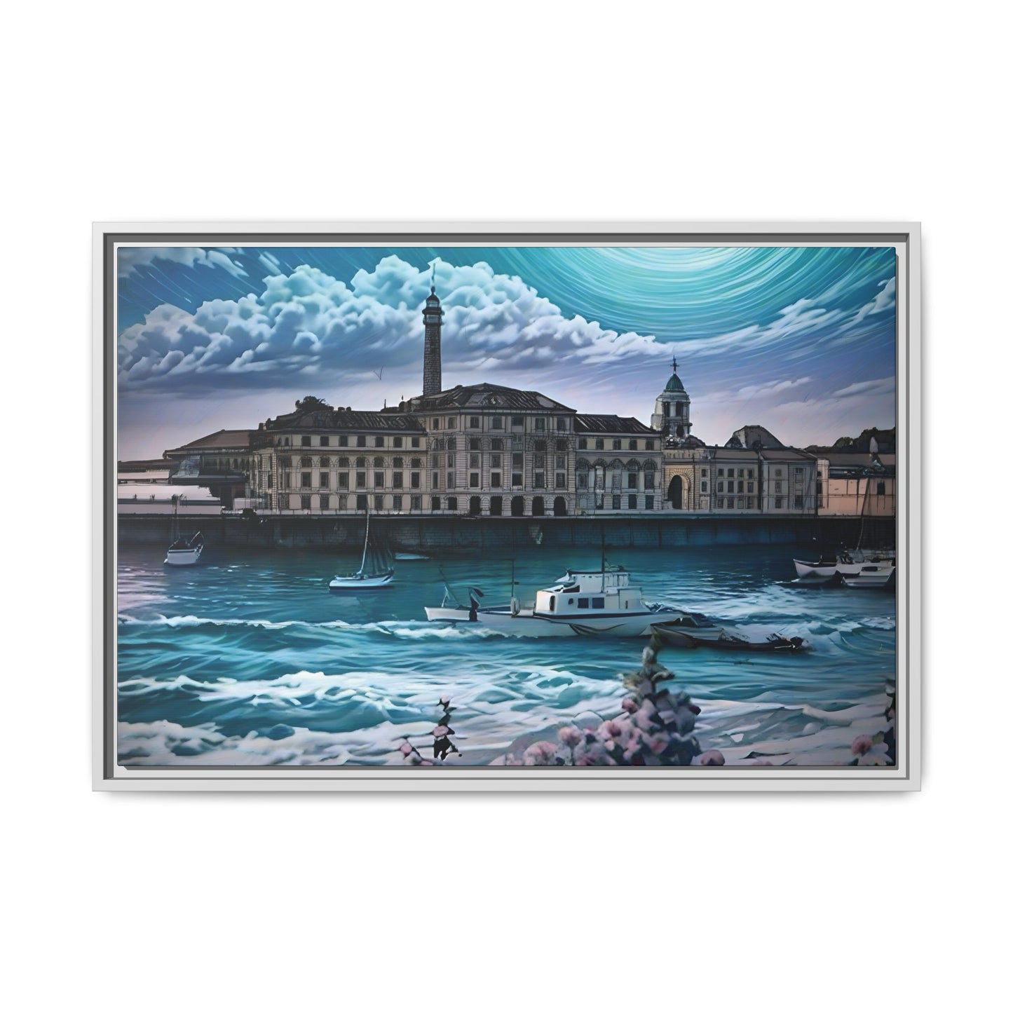 Tides of Time – Royal William Yard by Andrew McCarter - Canvas Print