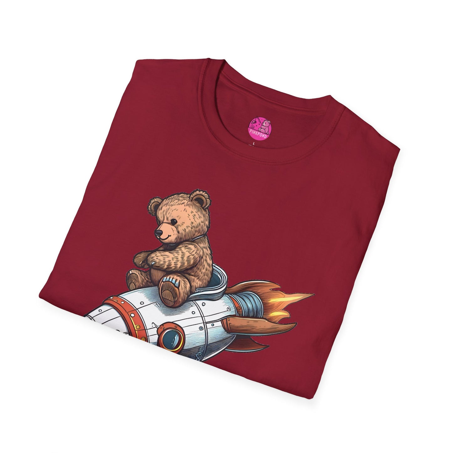Rocket Bear Style 2 Unisex T-Shirt Design for Bear Fans