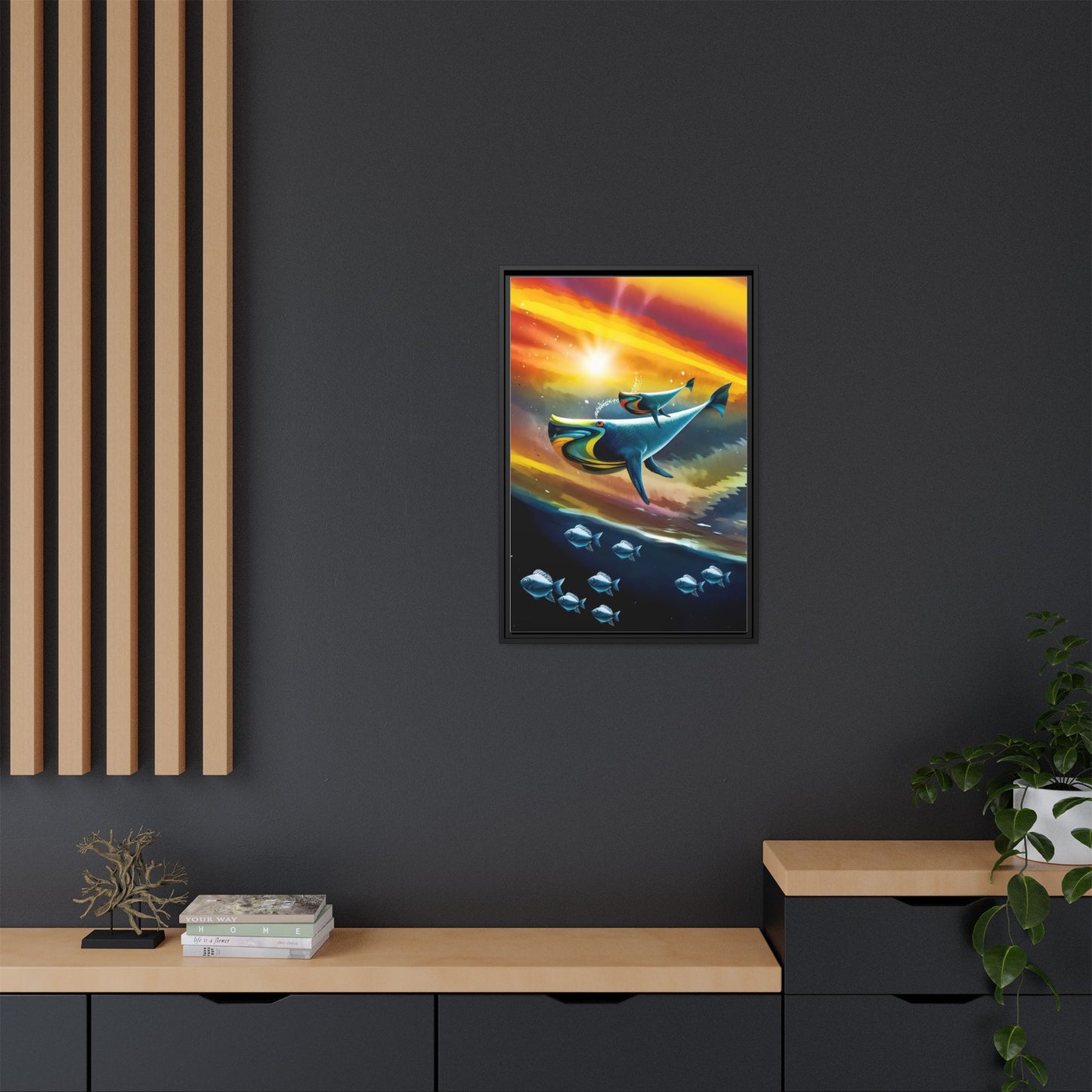 Celestial Whale by Andrew McCarter - Art Print